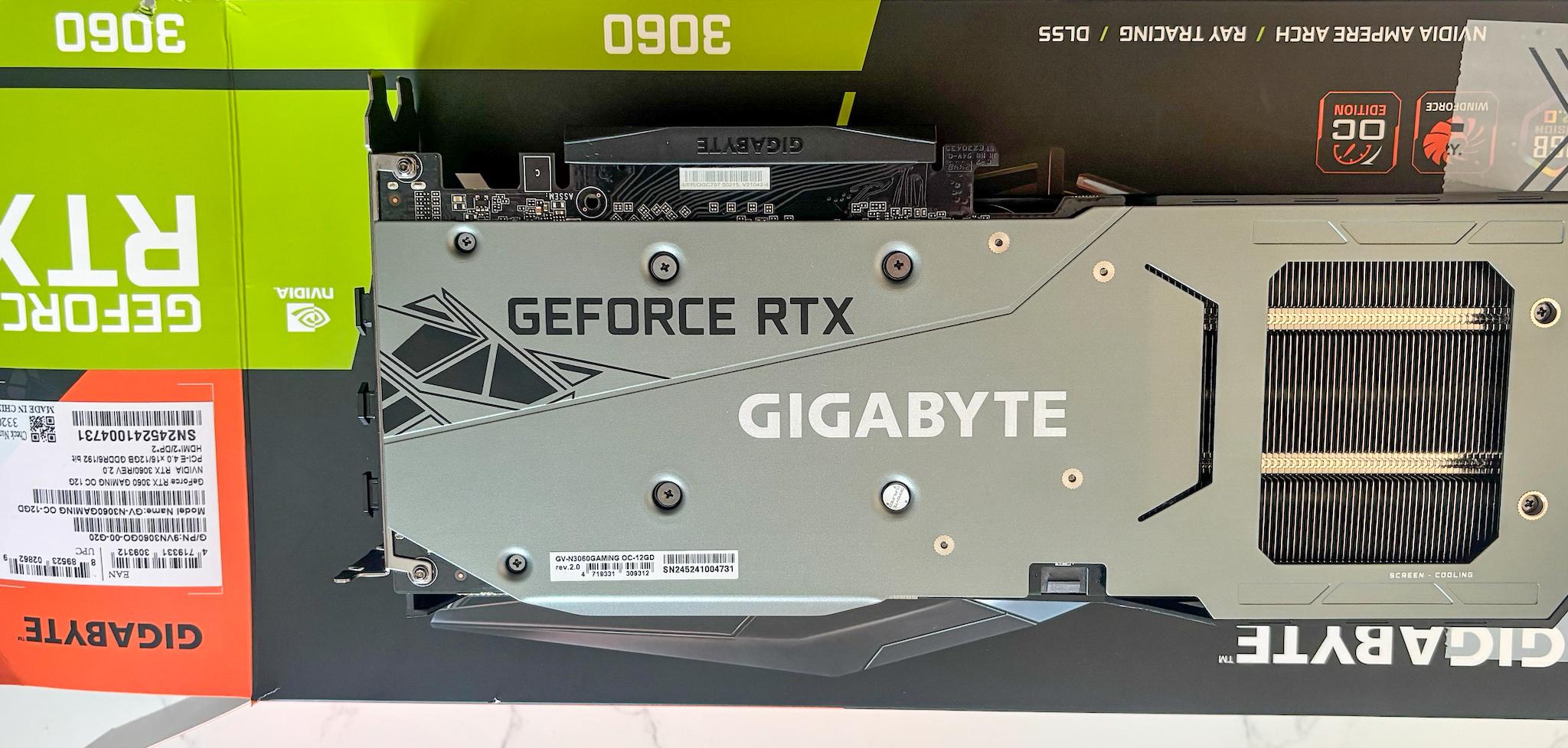 RTX 3060| GIGABYTE| Brand New Open Box