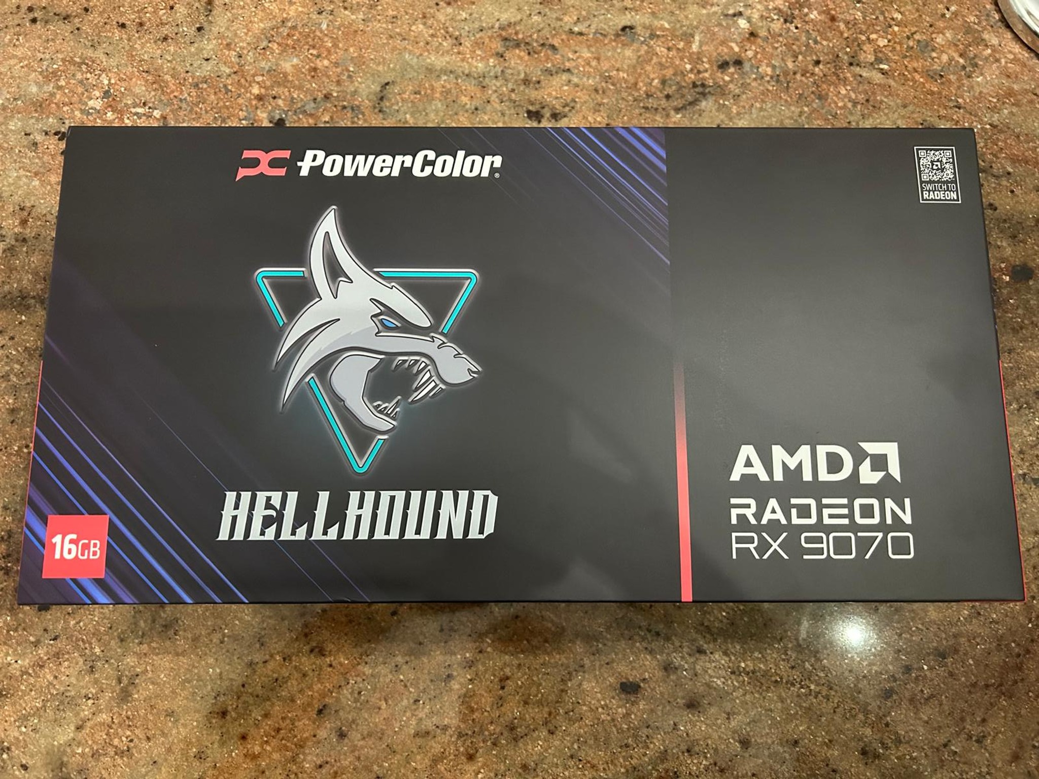 New Hellhound AMD Radeon™ RX 9070 16GB GDDR6 RX9070 16G-L/OC