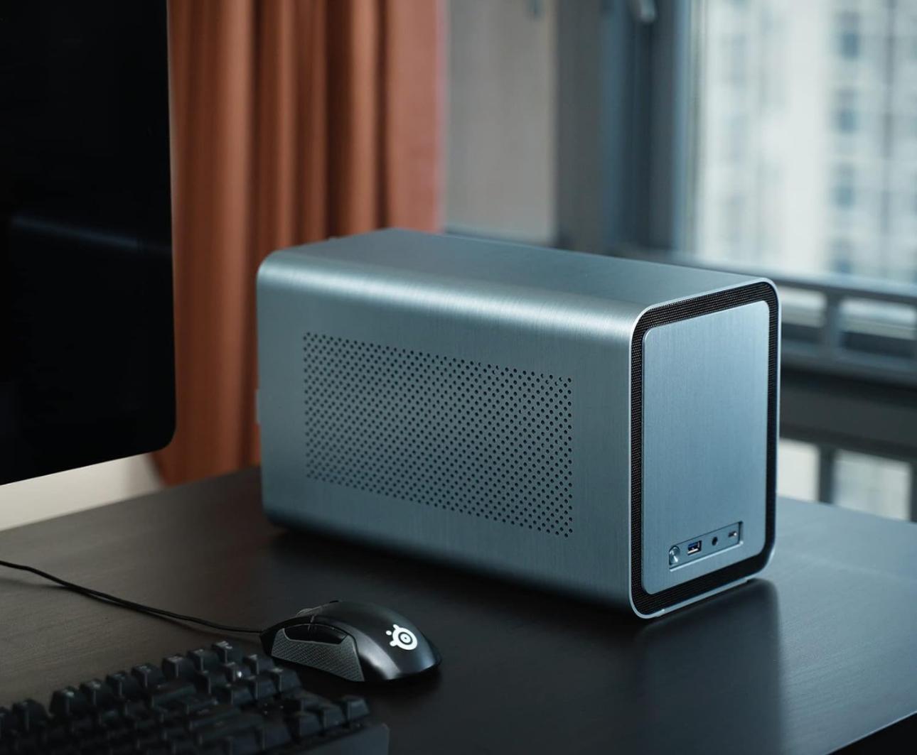 JONSBO N1 Mini-ITX NAS Chassis, ITX Computer Case, 5+1 Disk Bays