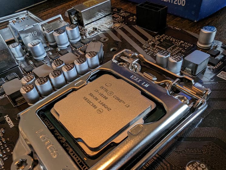 COMBO - Intel Core i3-10100 Processor/CPU with MSI H410M-A PRO mATX Motherboard