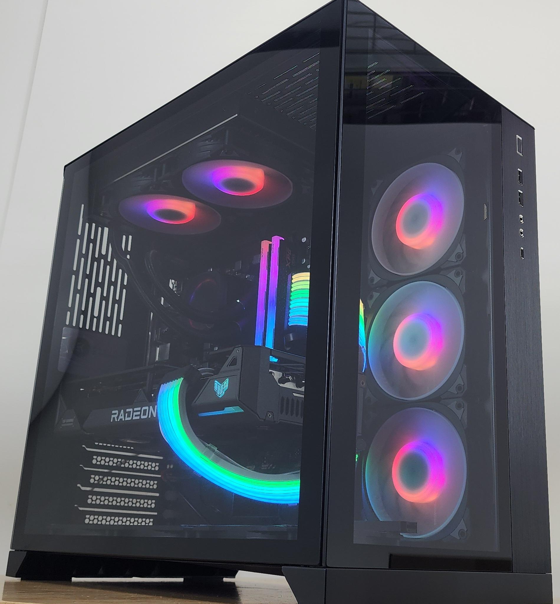 Gaming PC Ryzen 7 7800X3D 32GB RAM 1TB SSD RX 7800 XT 16GB Win11 Computer