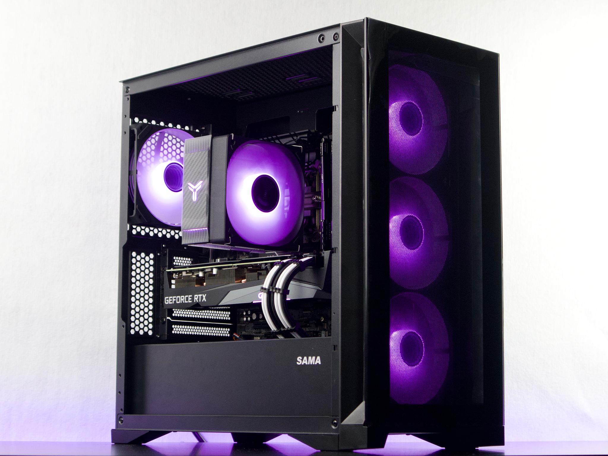 💜🖤💜 RTX 3070 ⚫️ Intel i5-12400F 🟣 32GB RAM ⚫ 1TB NVMe
