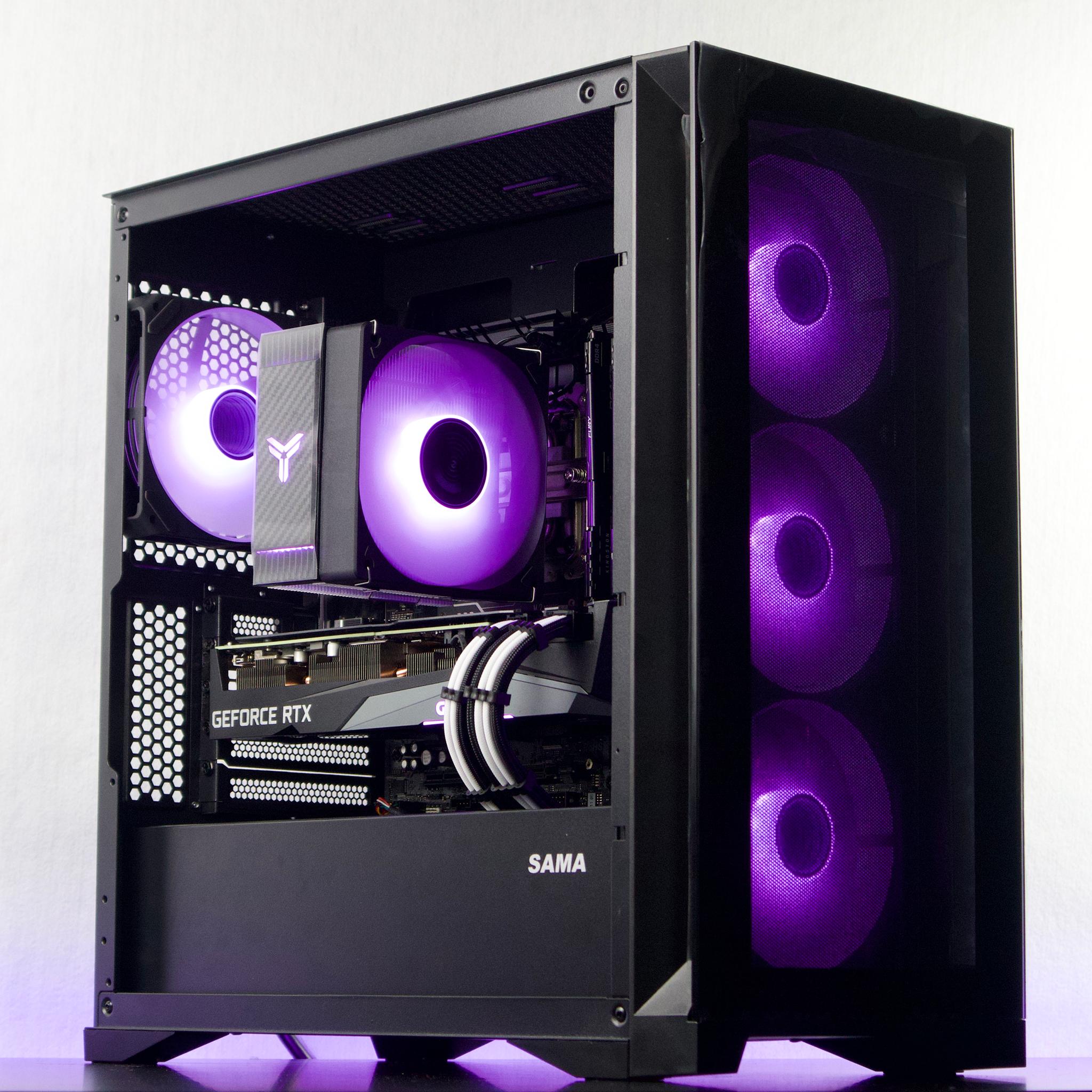 💜🖤💜 RTX 3070 ⚫️ Intel i5-12400F 🟣 32GB RAM ⚫ 1TB NVMe