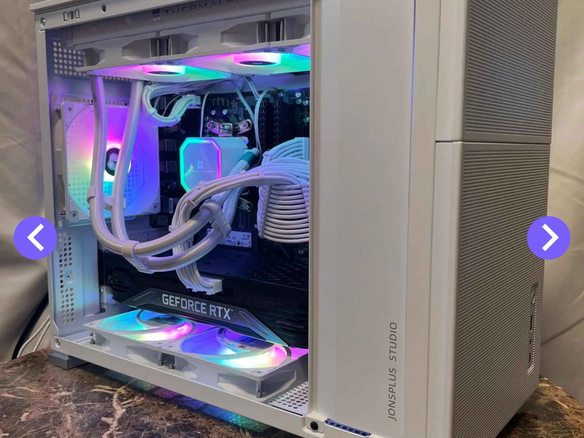 White Box |RTX 3070 Mini Liquid Cooled PC | Ryzen 5 | 16GB RAM | 1TB Fast SSD