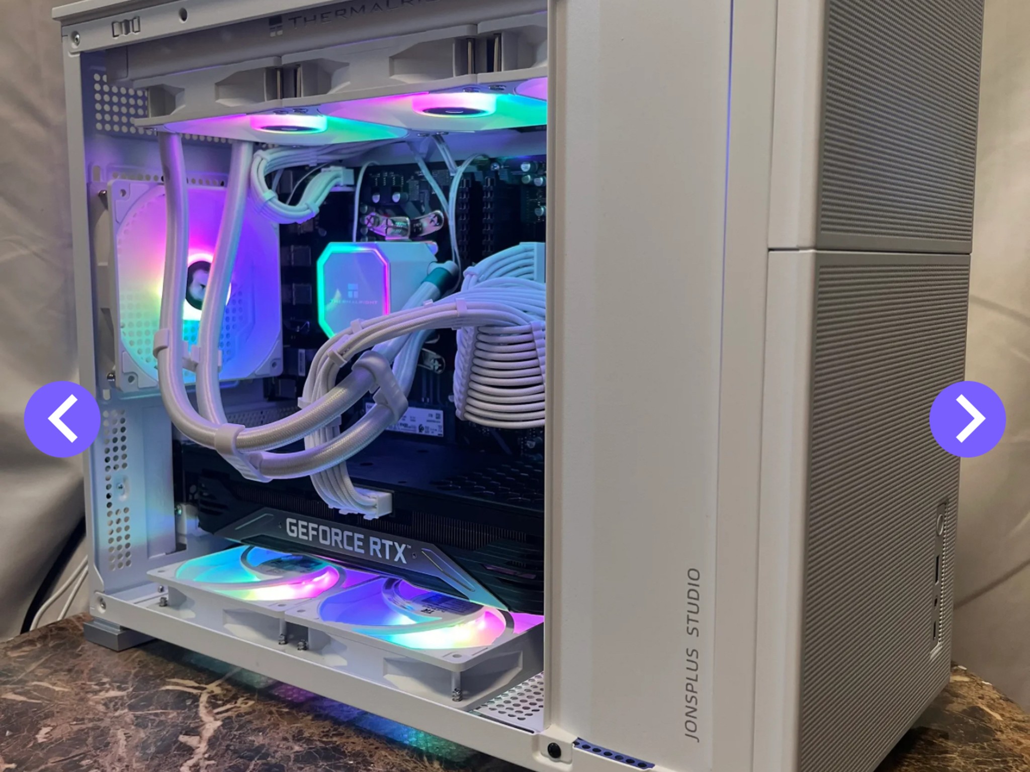 White Box |RTX 3070 Mini Liquid Cooled PC | Ryzen 5 | 16GB RAM | 1TB Fast SSD