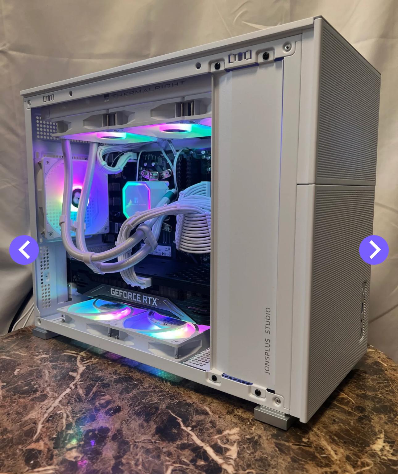 White Box |RTX 3070 Mini Liquid Cooled PC | Ryzen 5 | 16GB RAM | 1TB Fast SSD