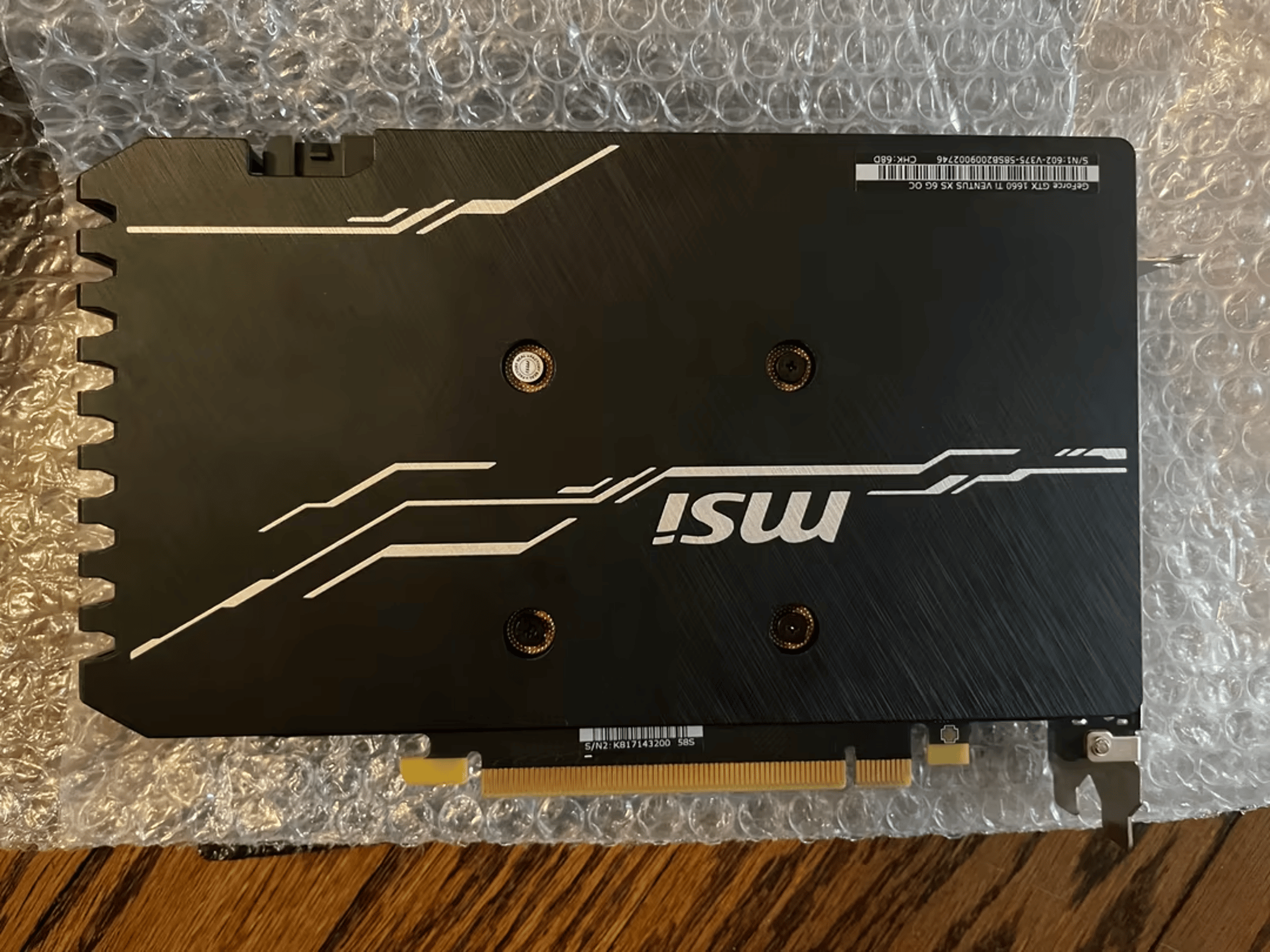 MSI GTX 1660Ti Ventus XS 