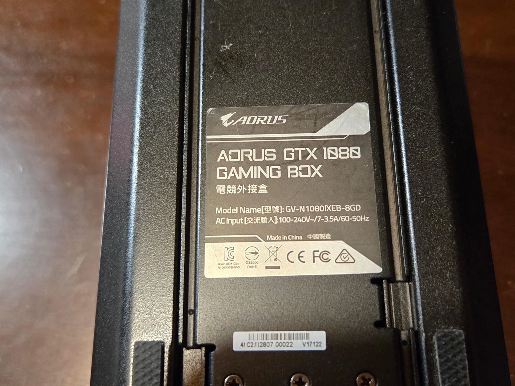 GIGABYTE AORUS GeForce GTX 1080 8G - Image 3
