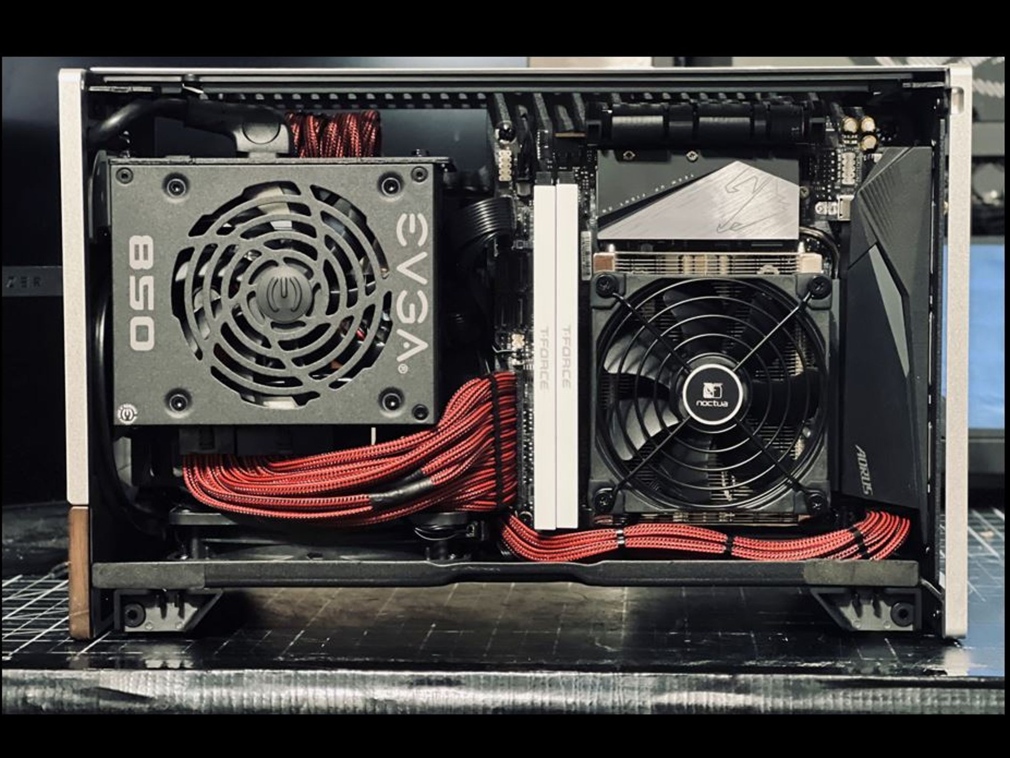 New ITX build - Fractal Terra with 5800X3D, 6950 XT, 16GB RAM, 2TB NVMe, full custom cables