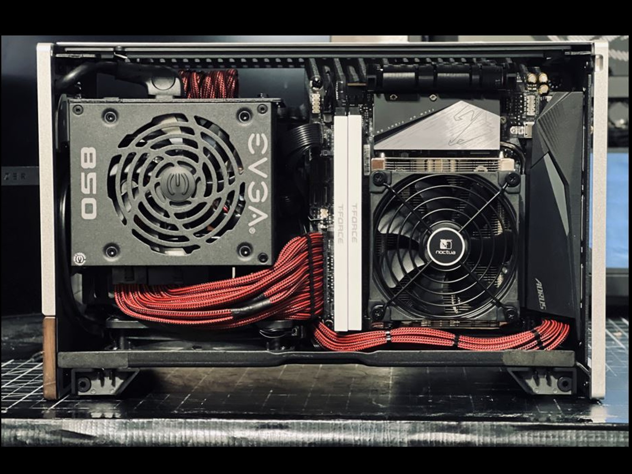 New ITX build - Fractal Terra with 5800X3D, 6950 XT, 16GB RAM, 2TB NVMe, full custom cables