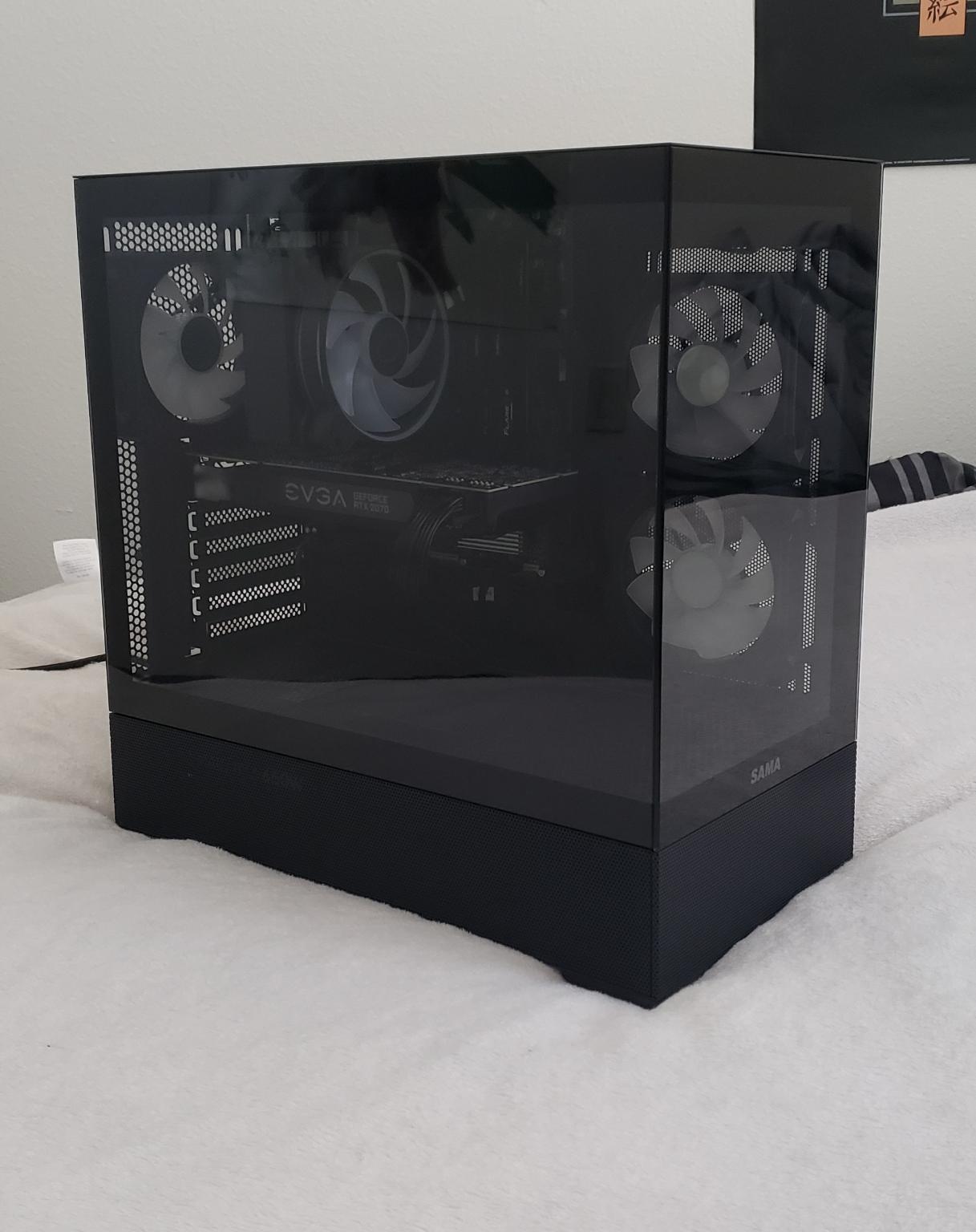"The Iceberg:" High Performance Gaming PC. Ryzen 5 7600x, RTX 2070 SUPER, 32GB RAM