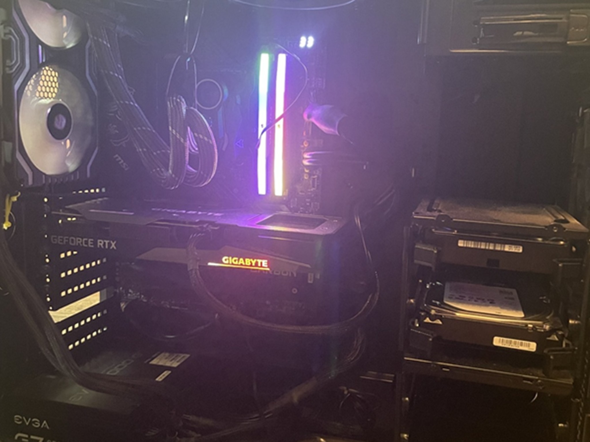 12th Intel i9-12900K, 3200 16 Core 24 RTX 3060 12G Memory DDR5 64G SSD 1TB Power Supply 1000W