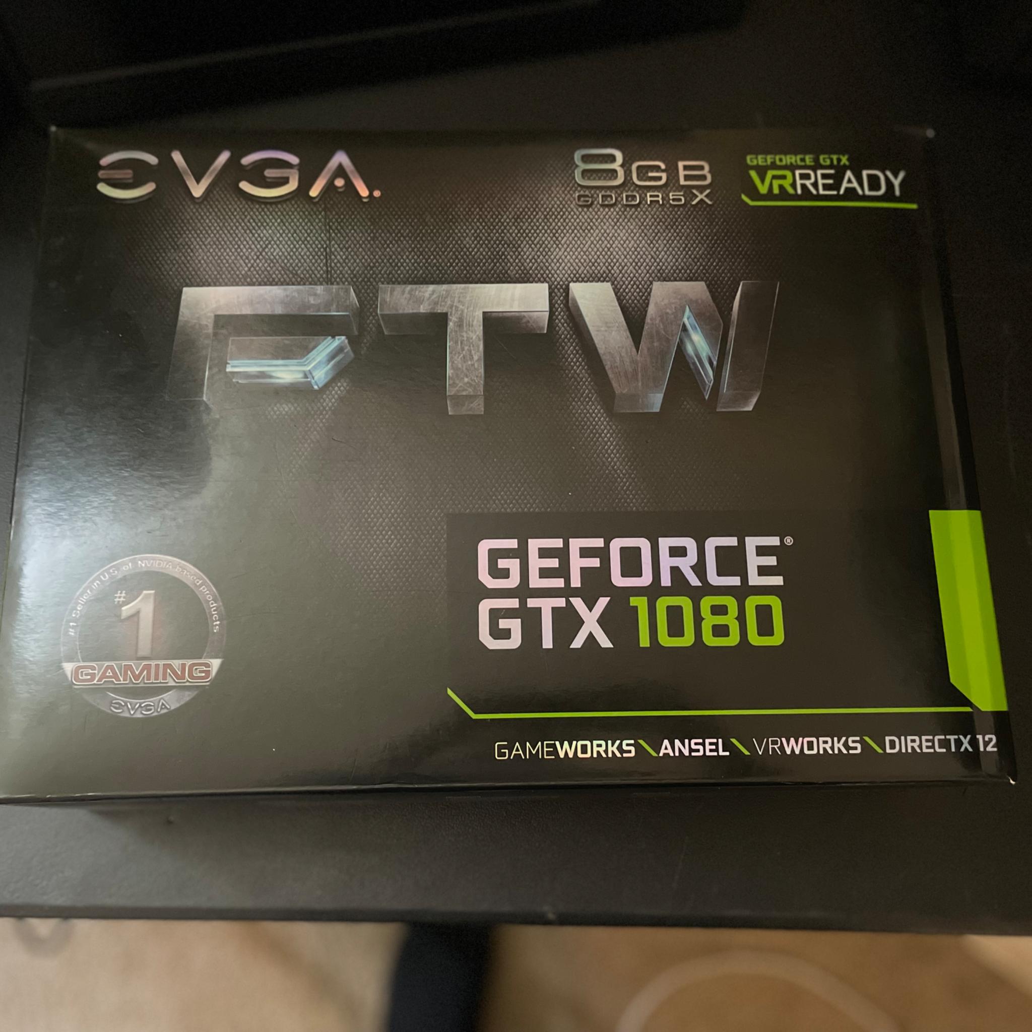 EVGA GeForce GTX 1080, 8GB GDDR5X, Graphics Card