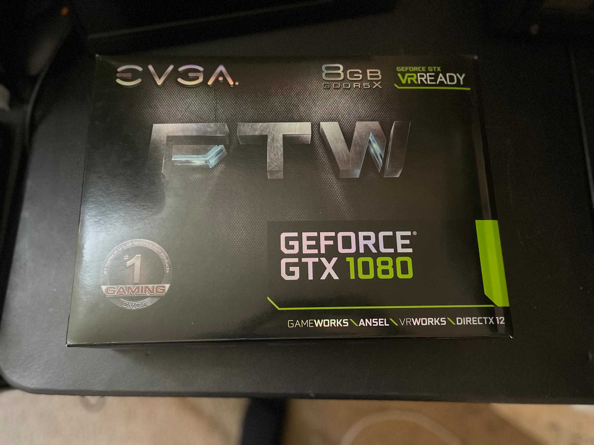 EVGA GeForce GTX 1080, 8GB GDDR5X, Graphics Card