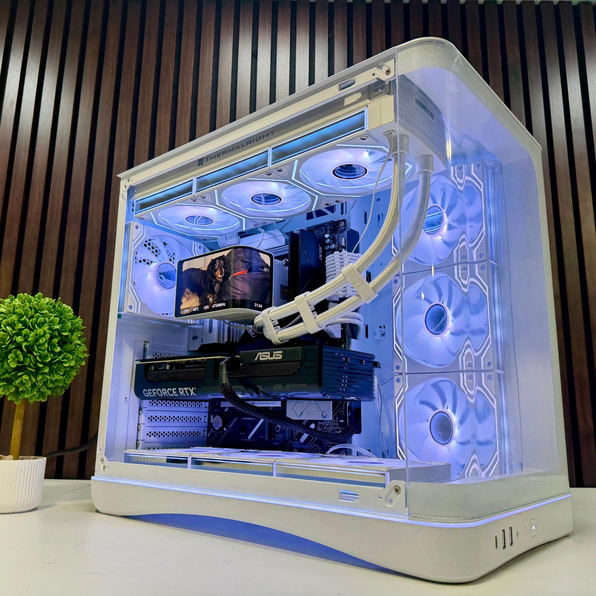 RTX 5080 | Ryzen 9800X3D | 32GB DDR5 | 2TB M.2 | 1000 Watt Gold PSU | LCD AIO