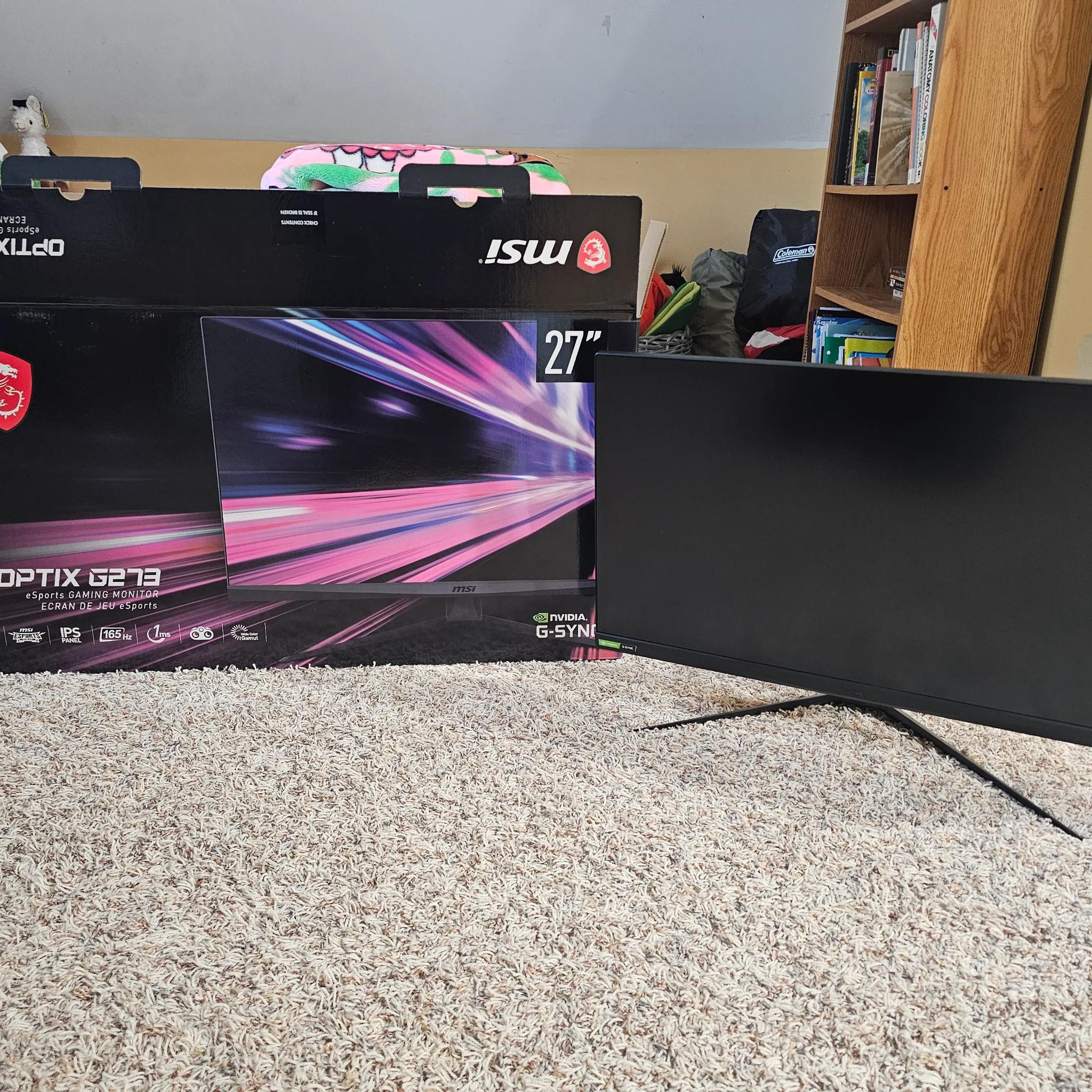 27in 165Hz MSI Gaming Monitor