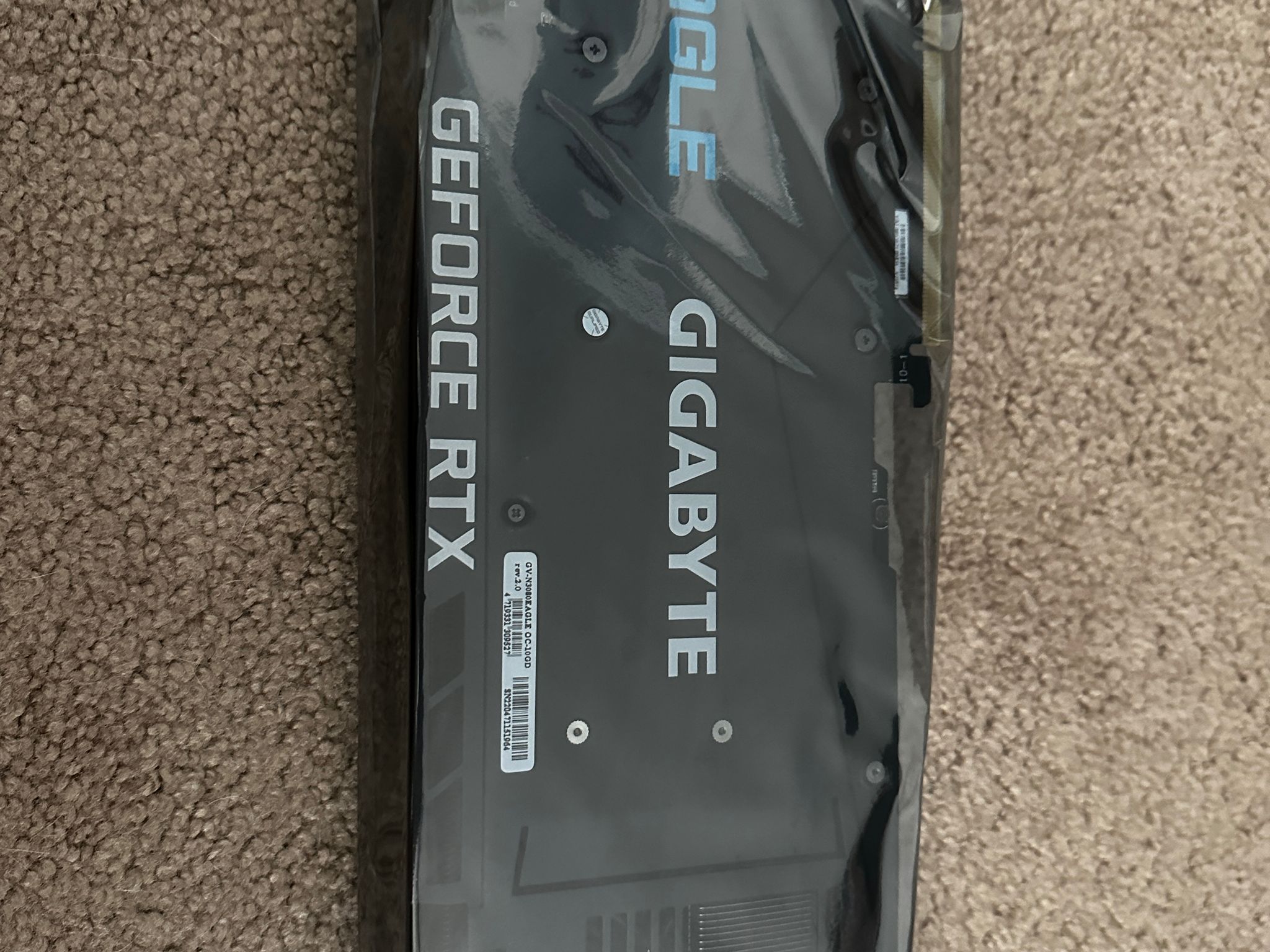 GIGABYTE GeForce RTX 3080 EAGLE 10GB GDDR6X Graphics Card BRAND NEW