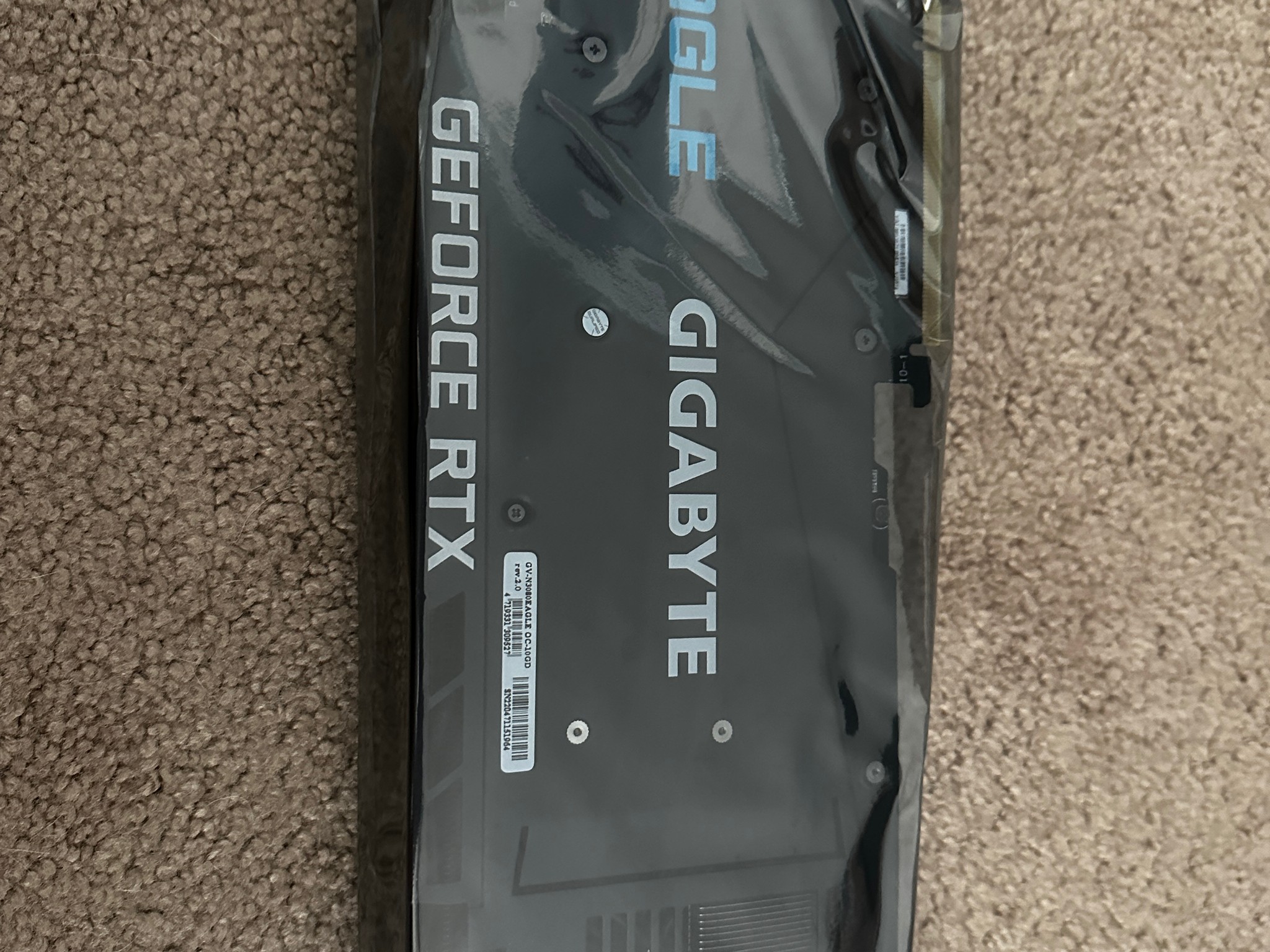 GIGABYTE GeForce RTX 3080 EAGLE 10GB GDDR6X Graphics Card BRAND NEW