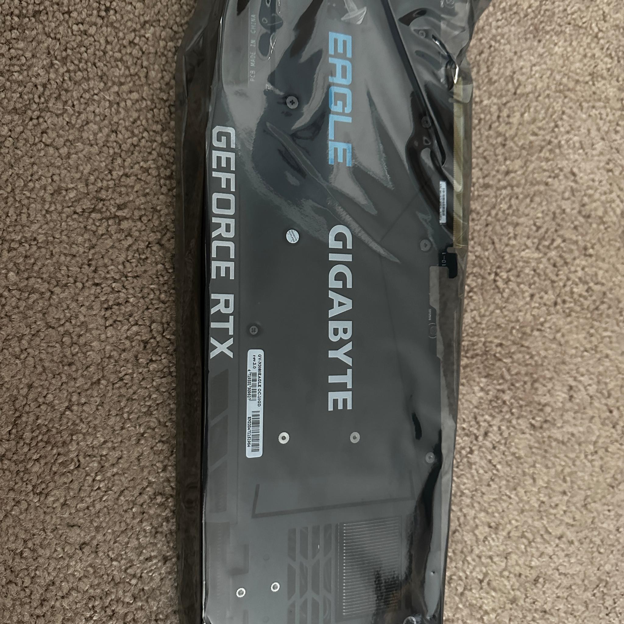 GIGABYTE GeForce RTX 3080 EAGLE 10GB GDDR6X Graphics Card BRAND NEW