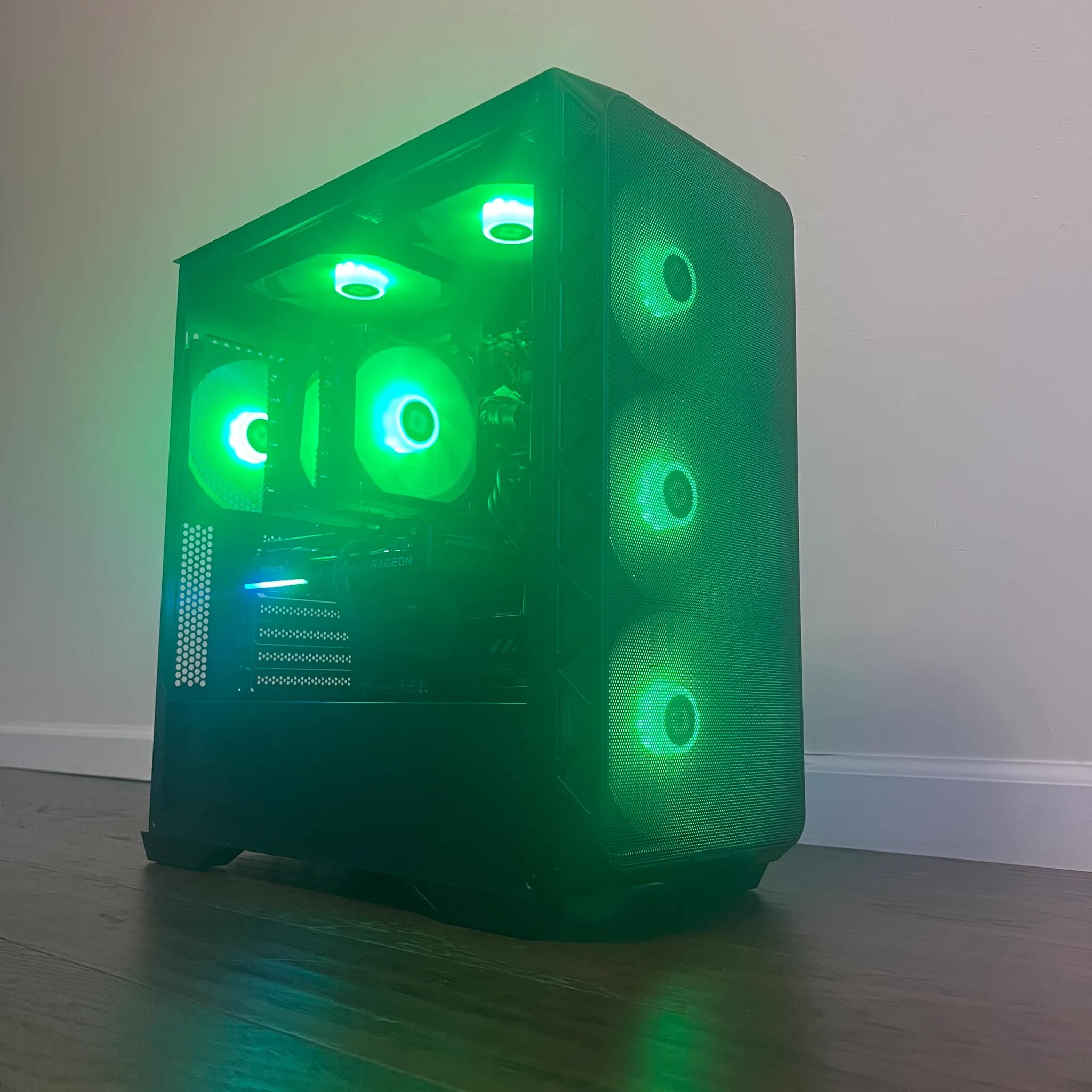 9060XT -16gb-SURROUND SOUND 7.1-Ryzen 7700X-32gb ram-2TB-WI-FI 7& Ethernet 2.5g FULLY ARG...