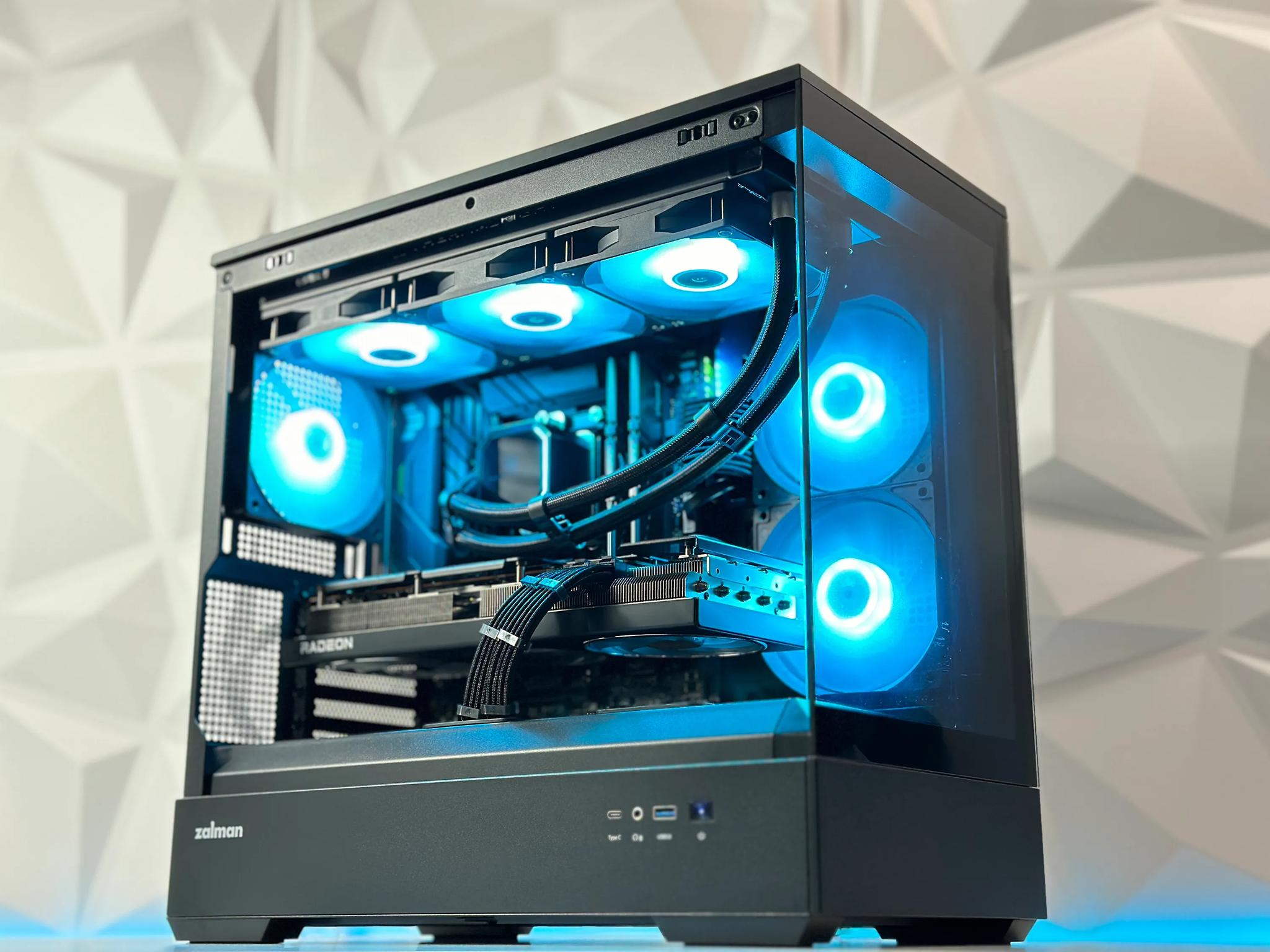 🌌🔫Dark Trooper||Liquid Cooled Gaming PC 🌌AMD RX 7800 XT 16GB🌌Intel 12600KF🌌32GB DDR4🌌1TB SSD