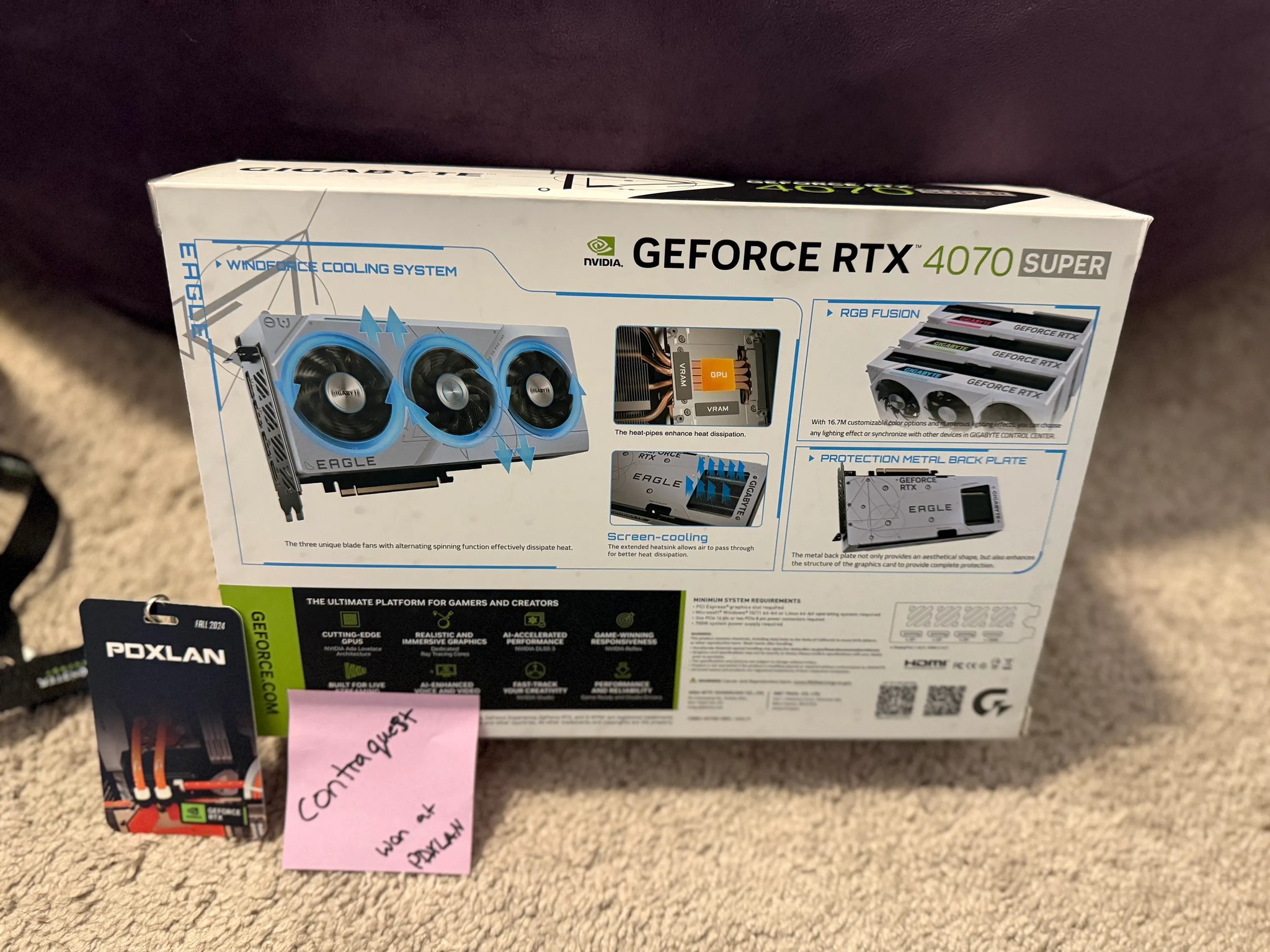 Nvidia RTX 4070 Super Eagle ICE
