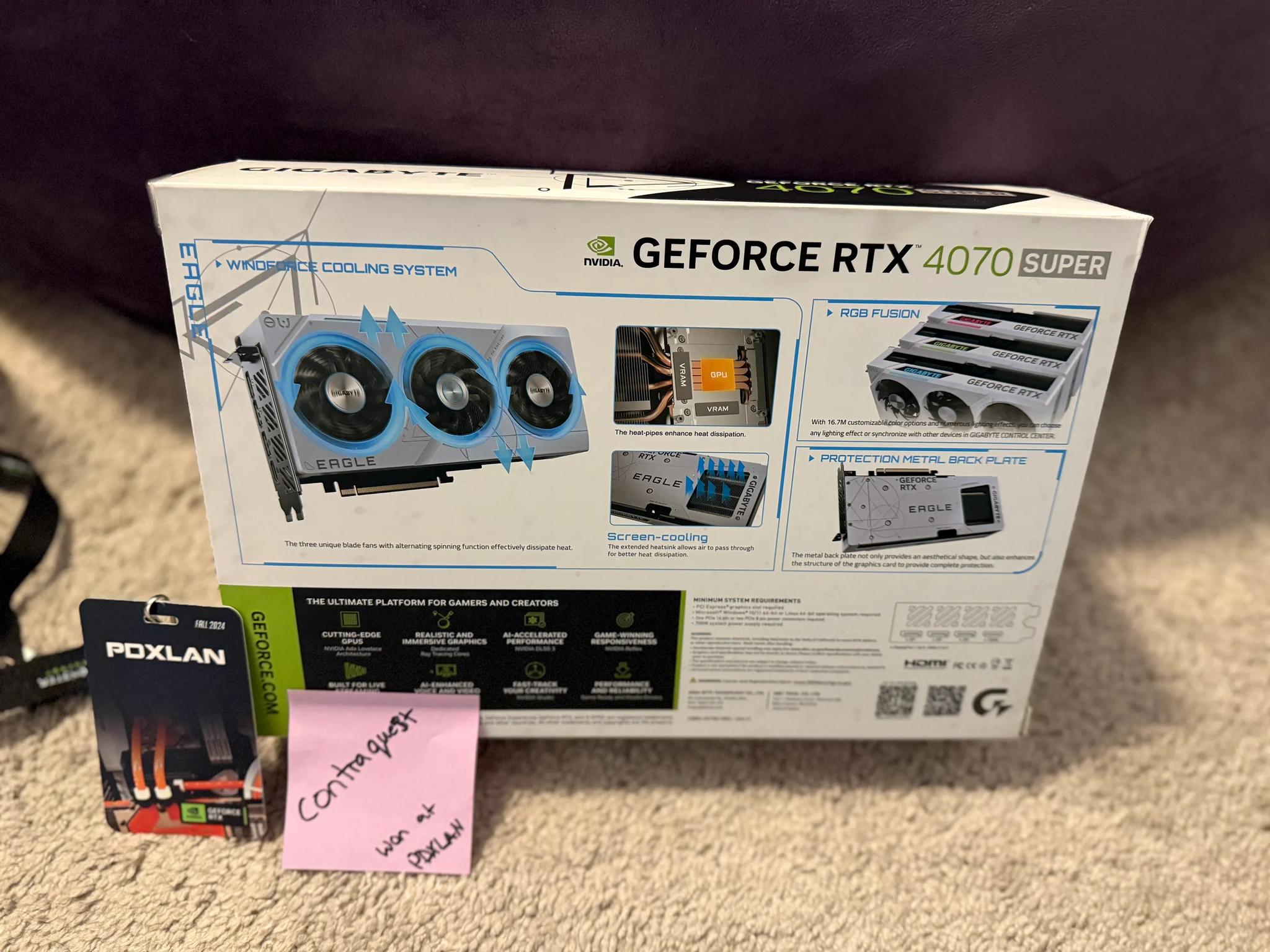 Nvidia RTX 4070 Super Eagle ICE