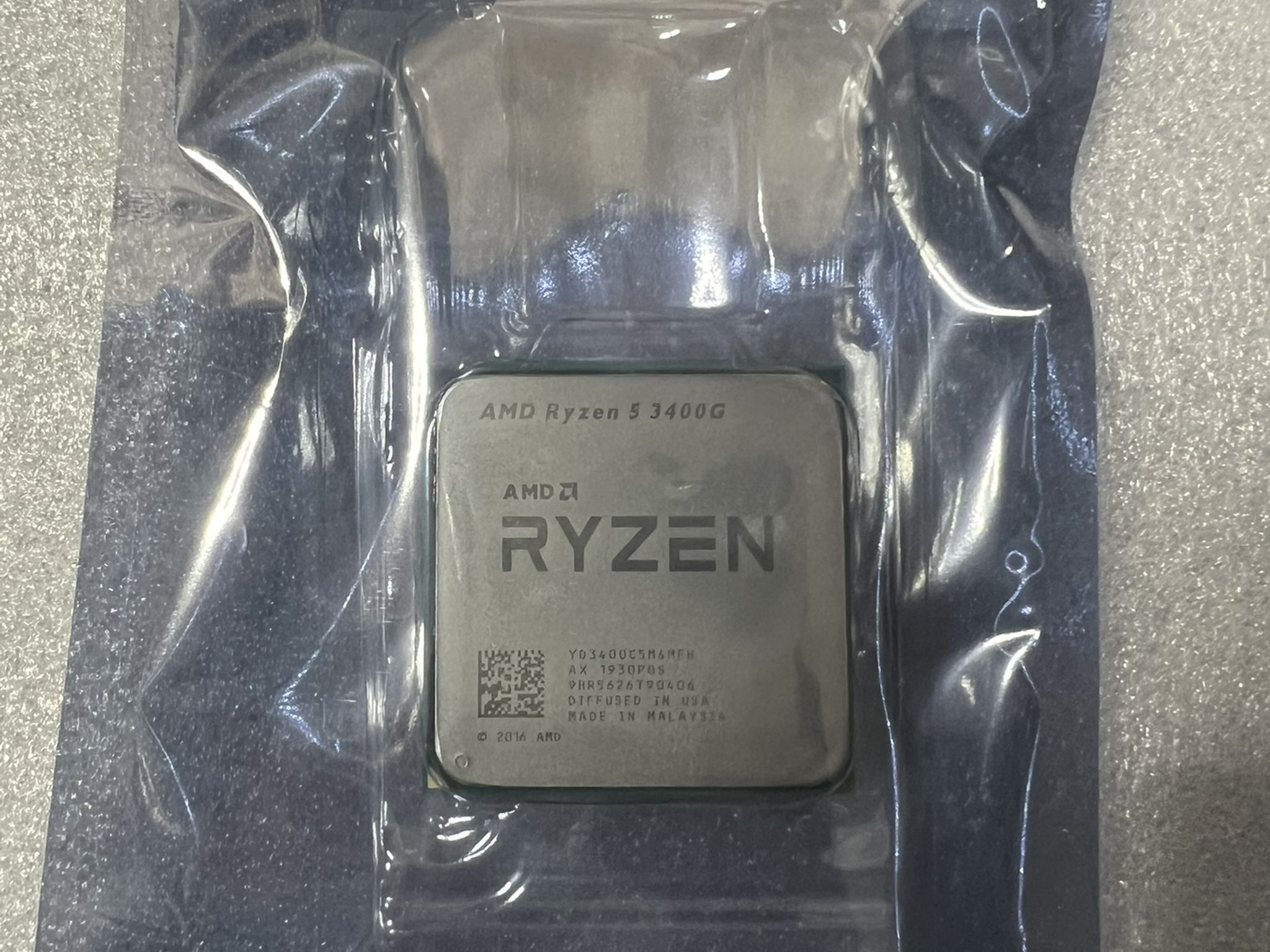 AMD Ryzen 5 3400g