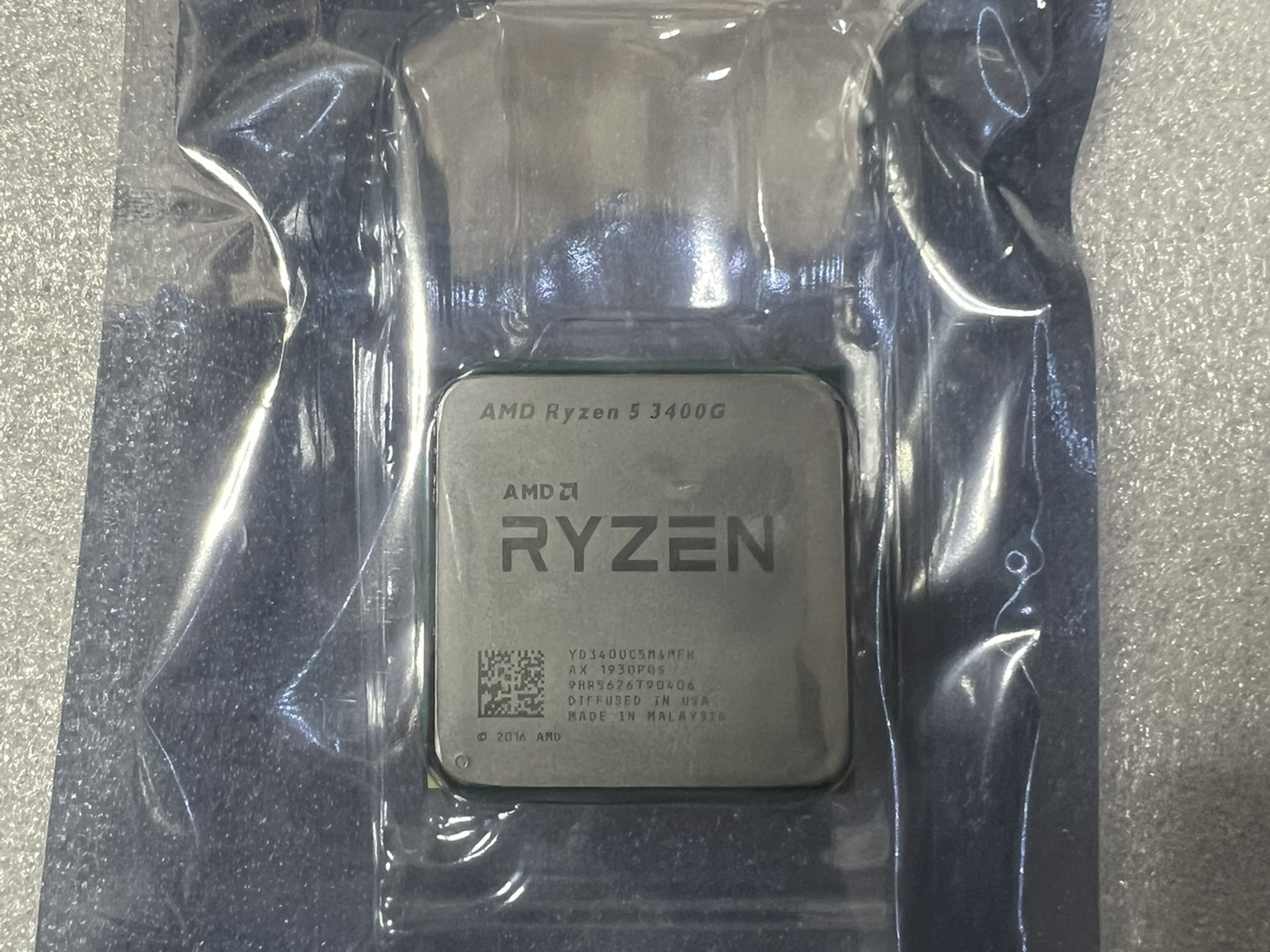 AMD Ryzen 5 3400g