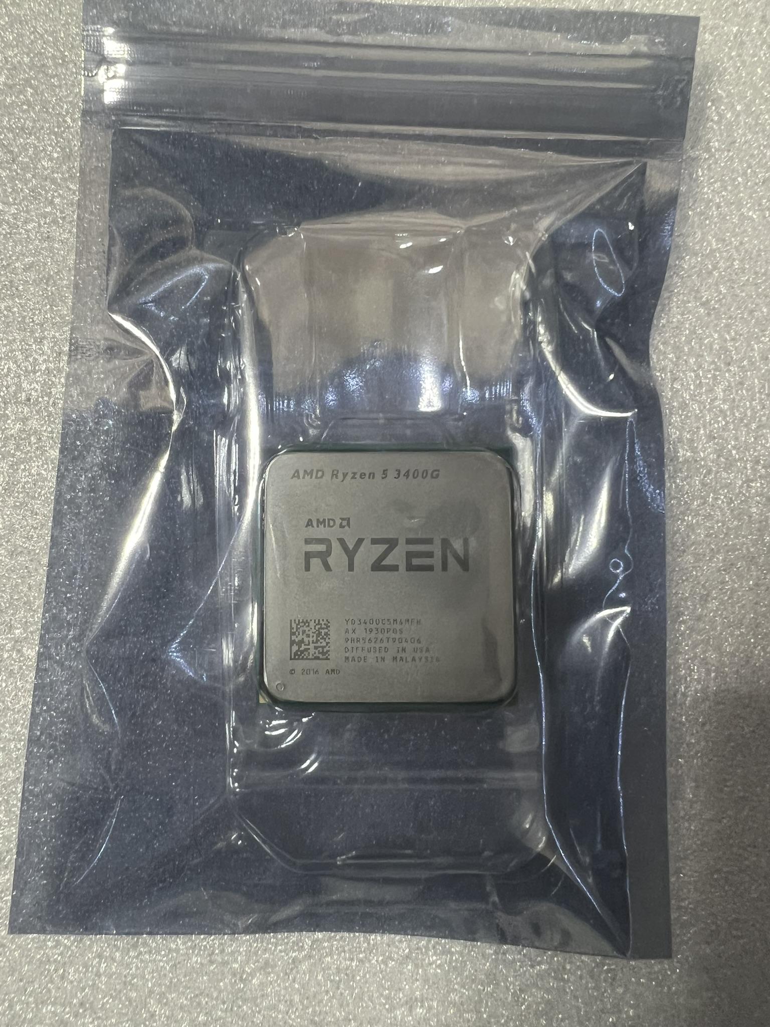 AMD Ryzen 5 3400g