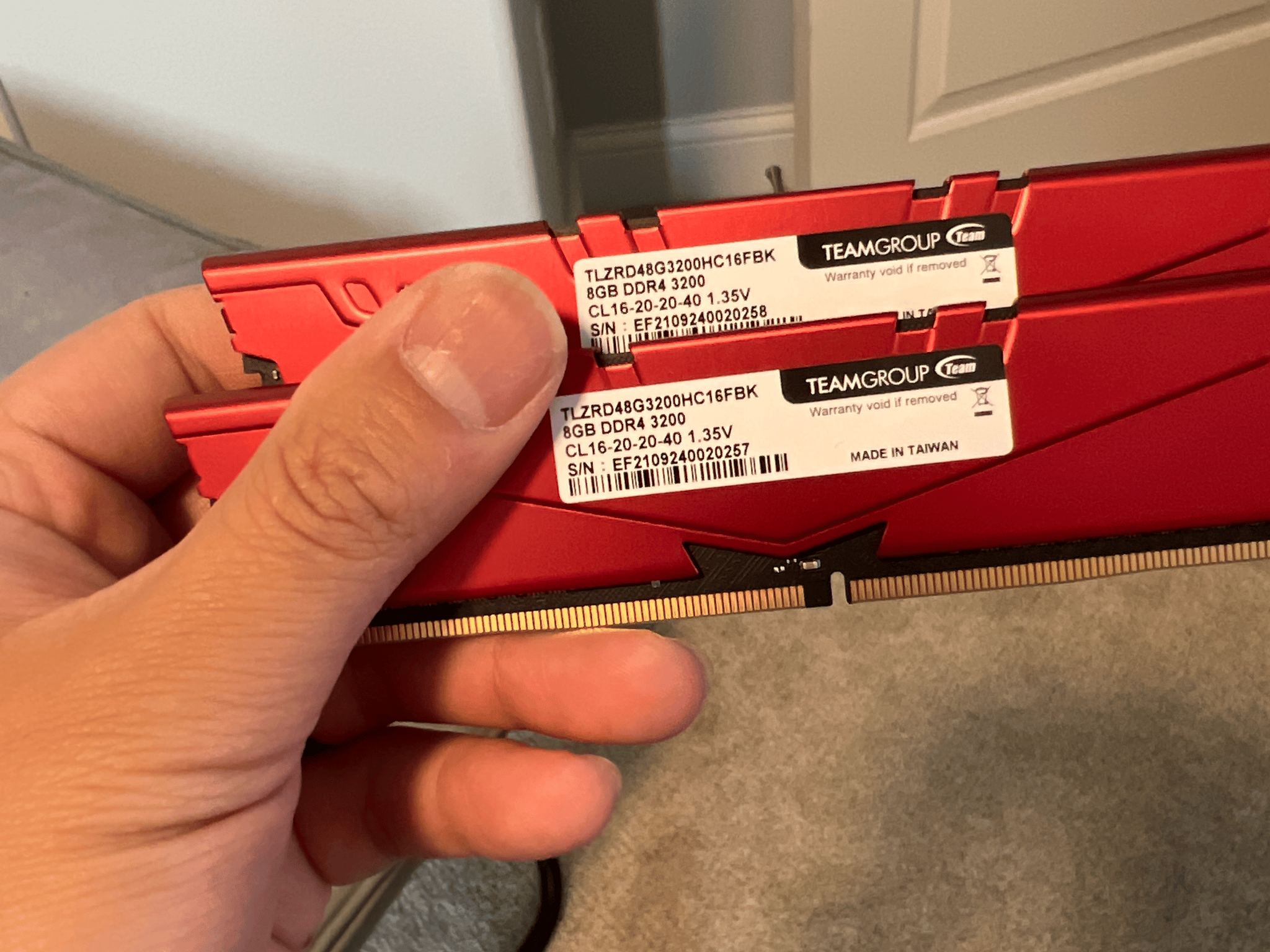 Teamgroup Vulcan Z 16gb (2x8gb) 3200MHz CL16