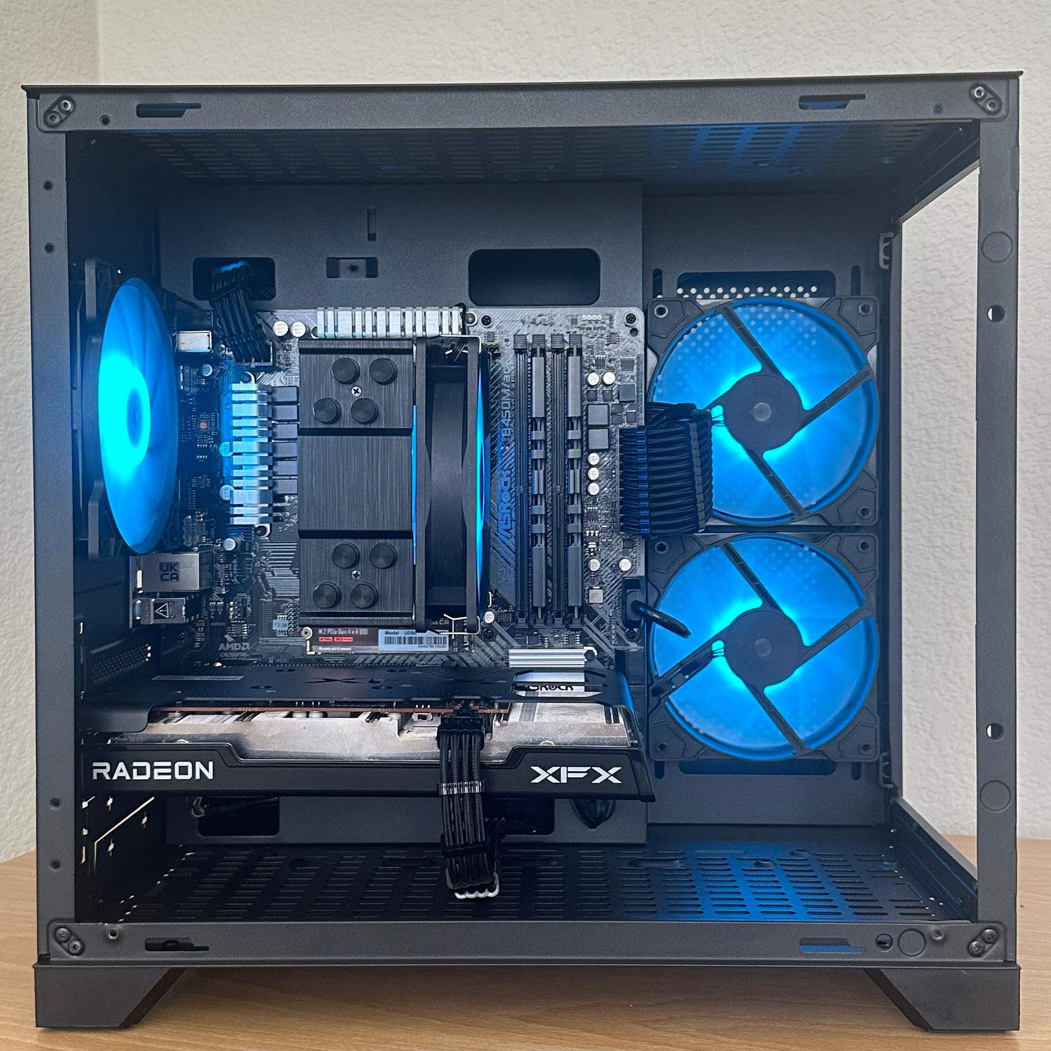 RYZEN - RADEON Mid Range Gaming PC | Ryzen 5 5500 6C/12T - Radeon RX 6600 8GB | 1TB M.2 SSD Gen 4.0