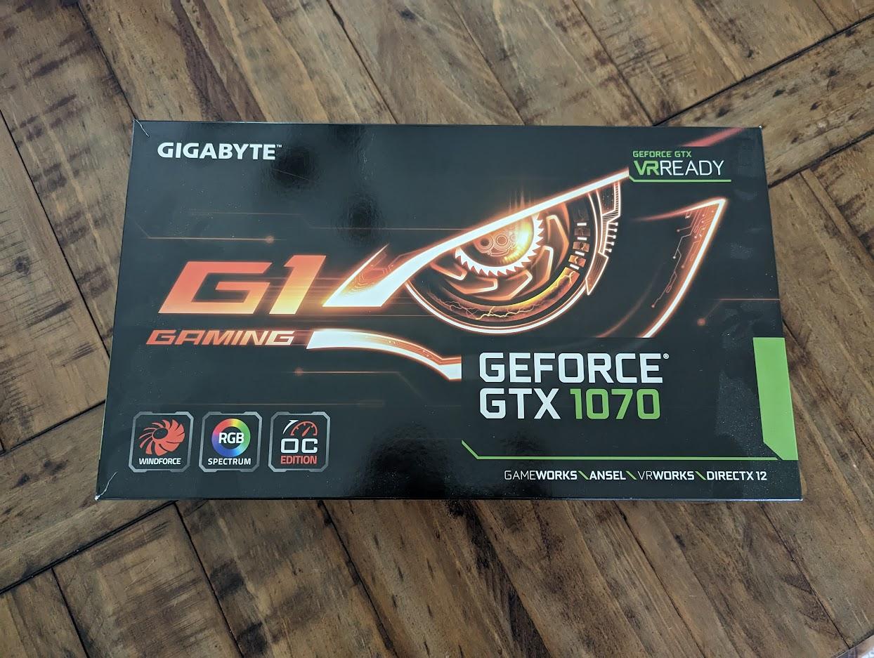 Gigabyte GeForce GTX 1070 G1 Gaming Video/Graphics Cards GV-N1070G1 GAMING-8GD