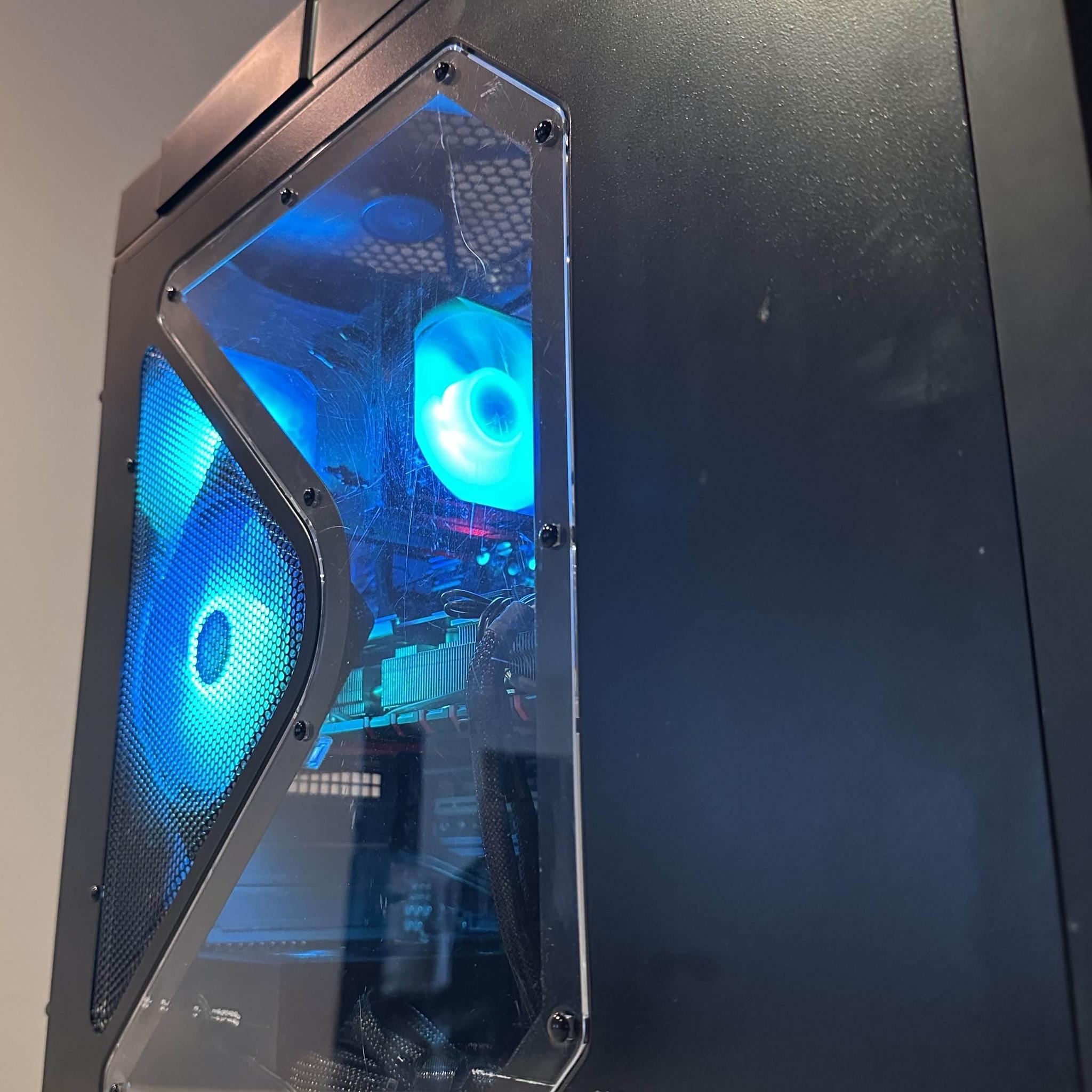 Starter Gaming PC – Intel Core i7-3770K | MSI AMD R9 390X | 16GB RAM | 500GB SSD & 1TB HDD | Win10