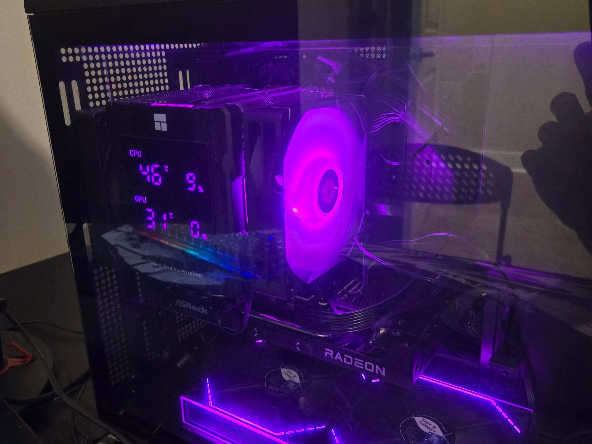 Radeon RX 9060 XT 16GB Custom Gaming PC - Ryzen 7 9800X3D, 2TB NVMe SSD