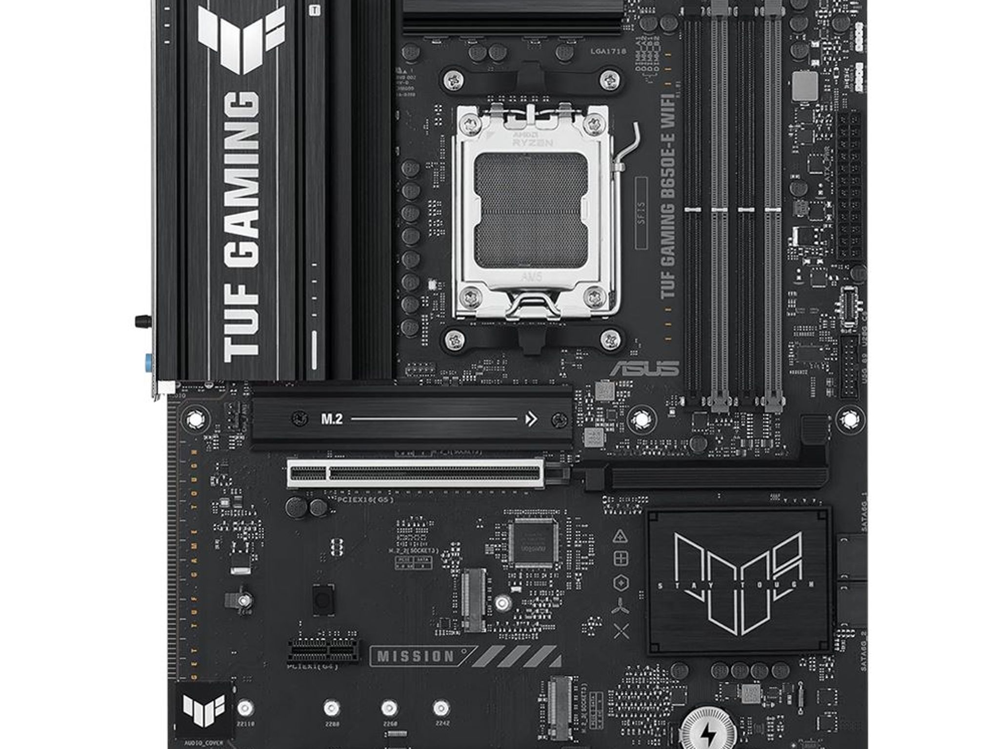 AMD Ryzen 7 7800X3D 8 CORE 16 Thread CPU + ASUS B650-E TUF Gaming Wifi AMD AM5 ATX MOTHERBOARD