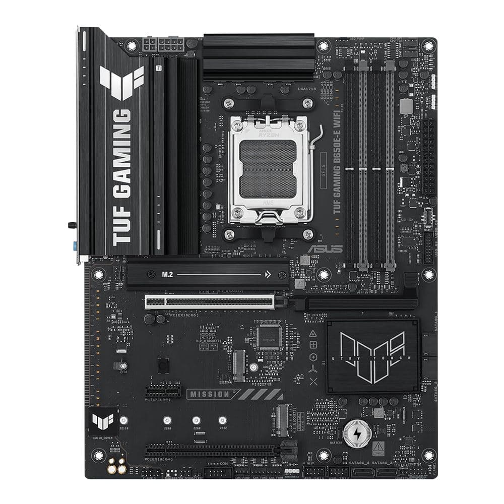 AMD Ryzen 7 7800X3D 8 CORE 16 Thread CPU + ASUS B650-E TUF Gaming Wifi AMD AM5 ATX MOTHERBOARD