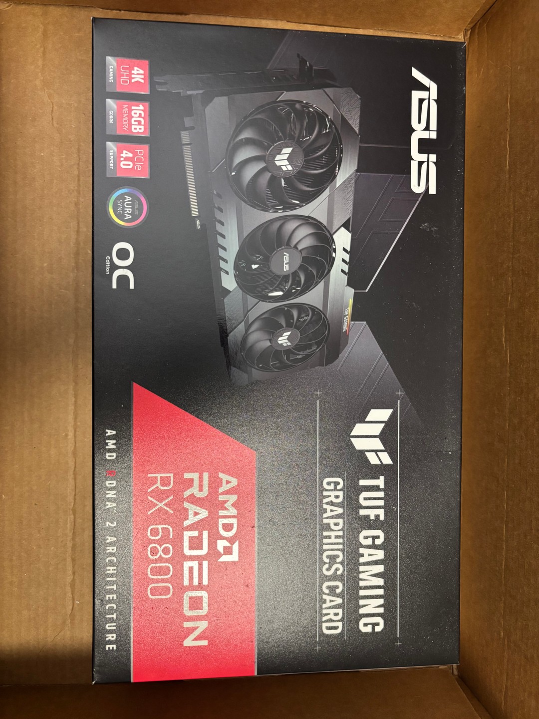 Asus TUF GAMING OC Radeon RX 6800 | Jawa