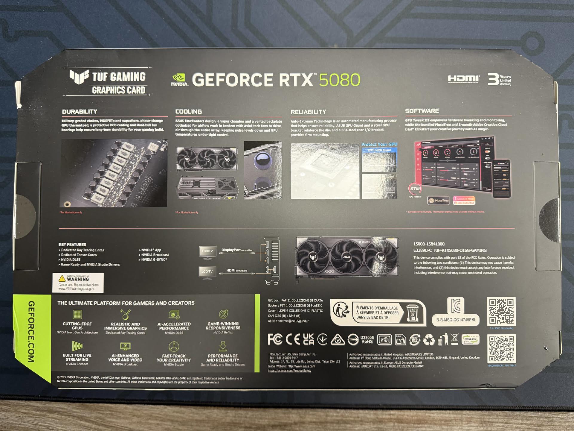 *BRAND NEW* nVidia GeForce RTX 5080