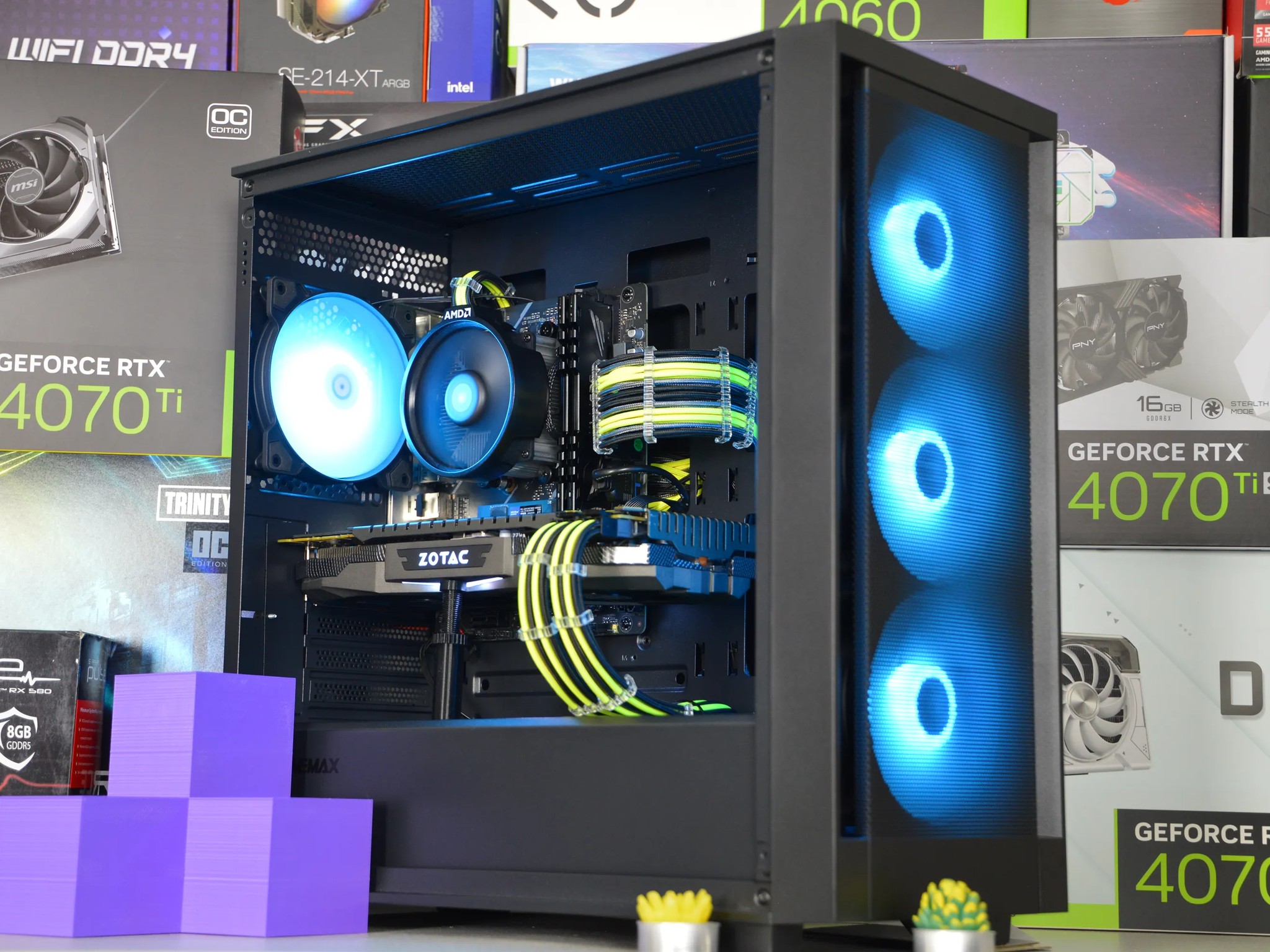 🟡🟡| GTX 1070 8GB | RYZEN 5 2600 | 16GB DDR4 RAM | 1TB NVME SSD | CyberFunk |
