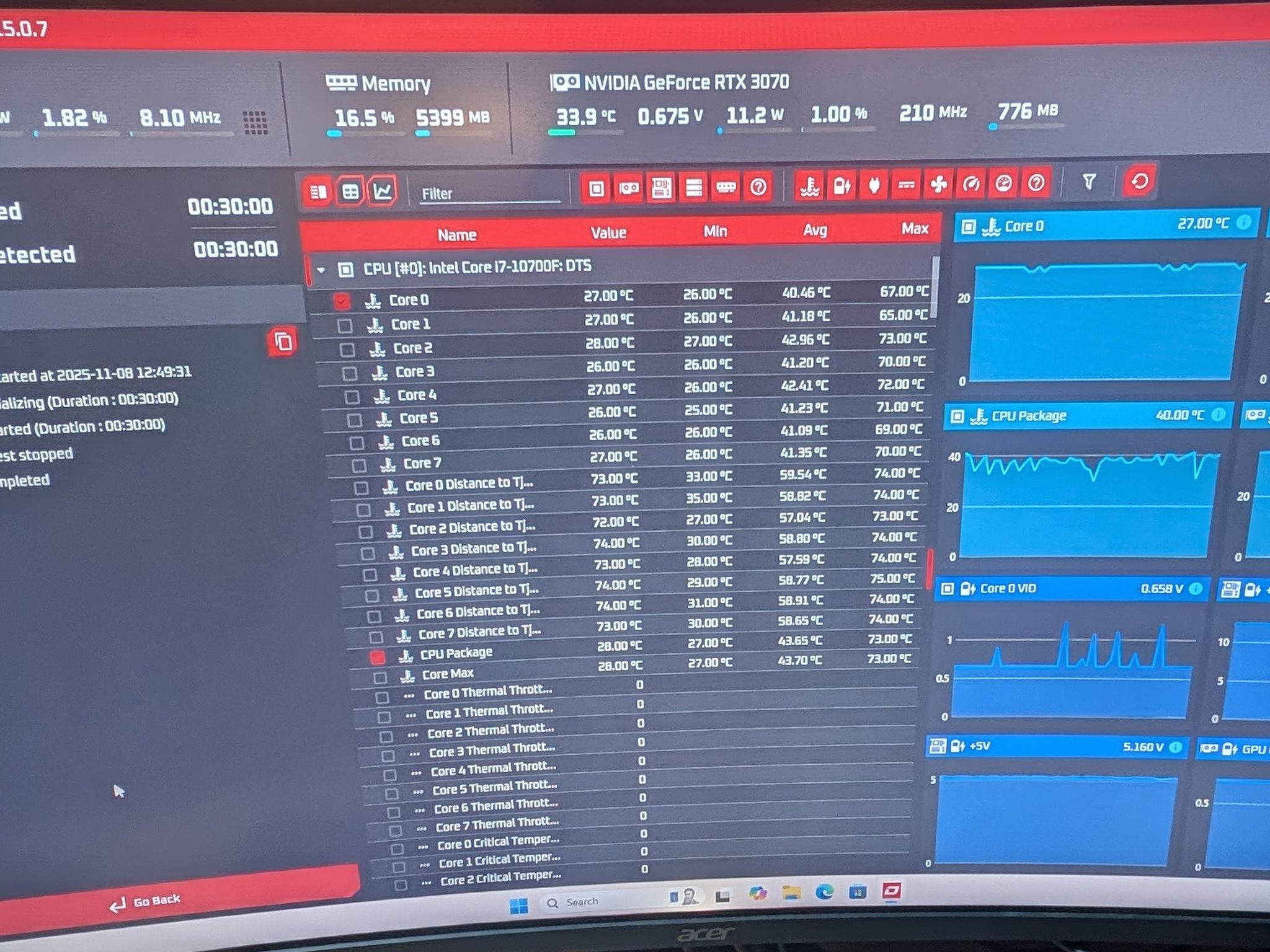 RTX 3070 | I7 10700F | 32GB DDR4 | 1TB NVME