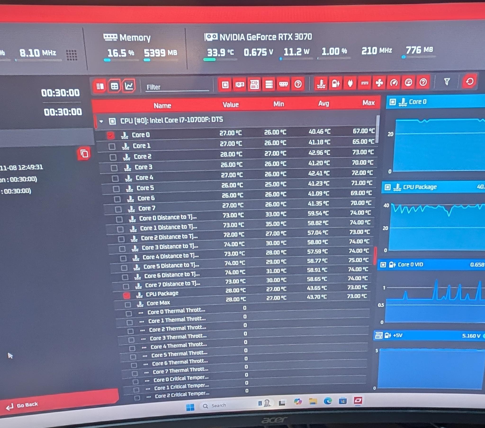RTX 3070 | I7 10700F | 32GB DDR4 | 1TB NVME