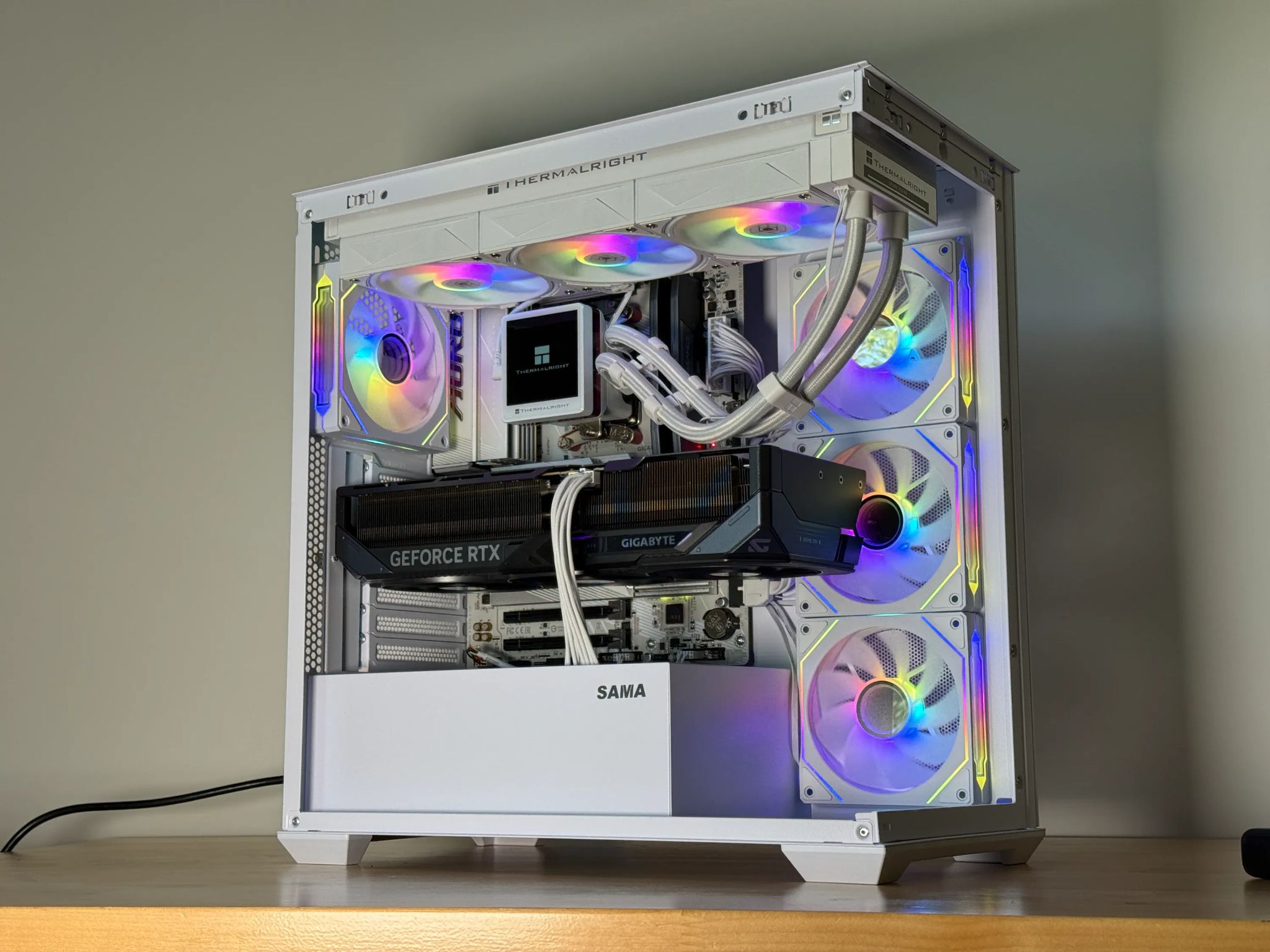 RTX 5090 Ryzen 9950x Gaming/Workstation Behemoth 96gb DDR5 4TB SSD