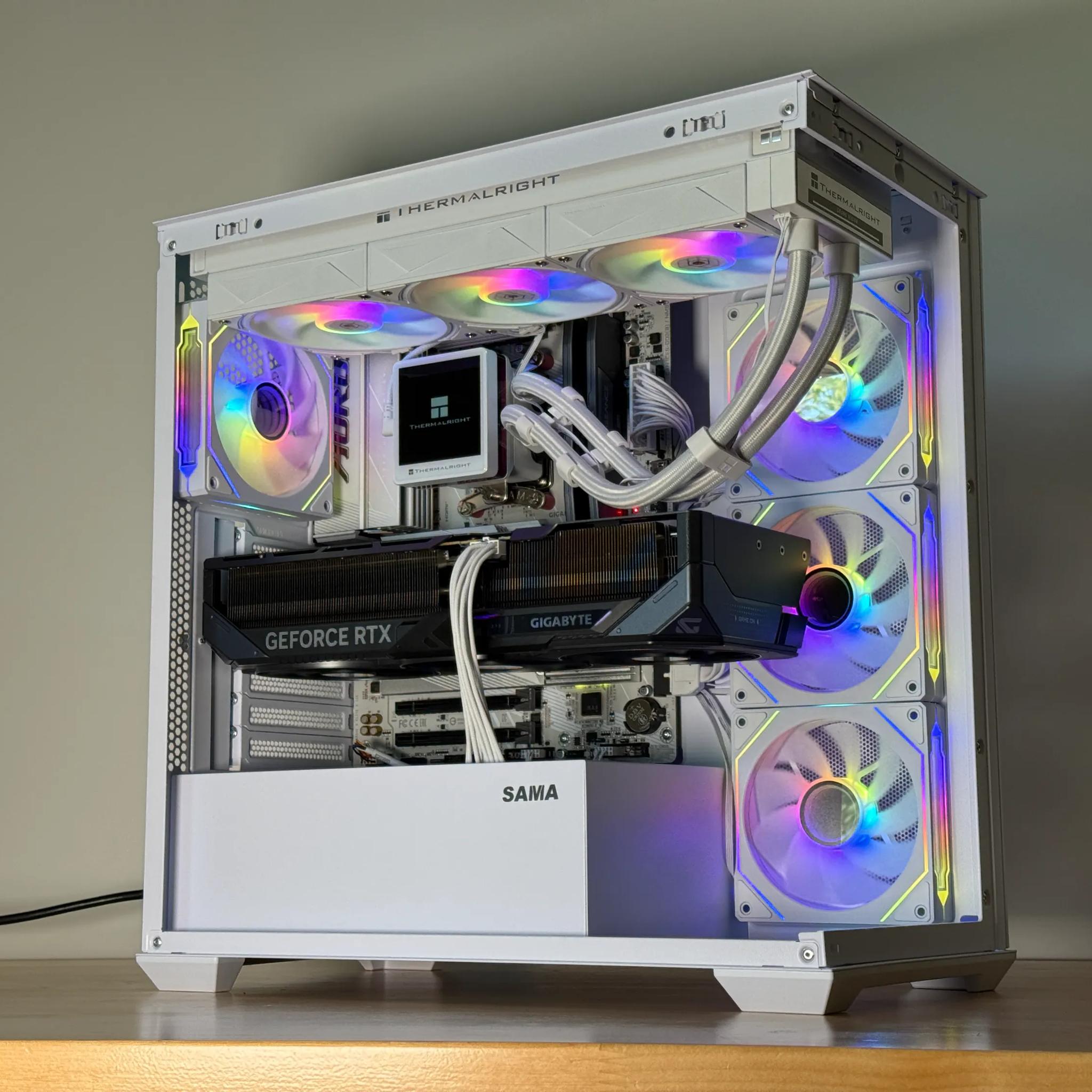 RTX 5090 Ryzen 9950x Gaming/Workstation Behemoth 96gb DDR5 4TB SSD