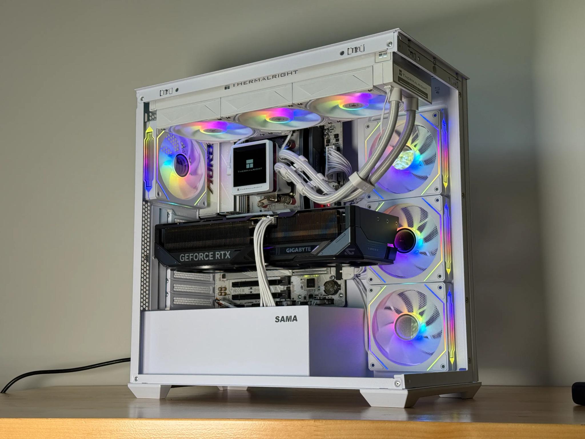 RTX 5090 Ryzen 9950x Gaming/Workstation Behemoth 96gb DDR5 4TB SSD