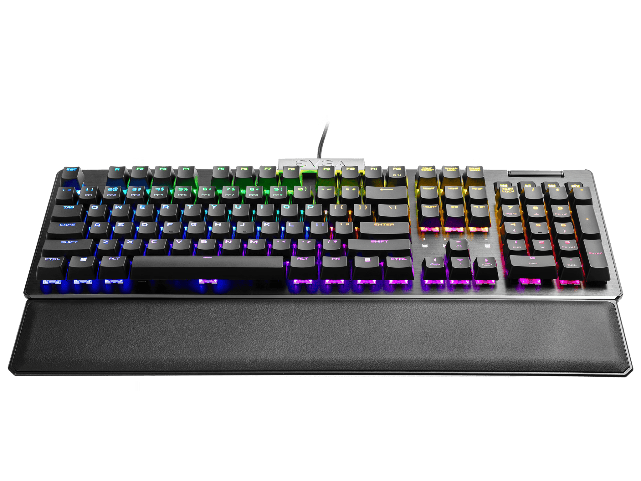 EVGA Z15 RGB Mechanical Gaming Keyboard (Clicky Switch) 822-W1-15US-KR