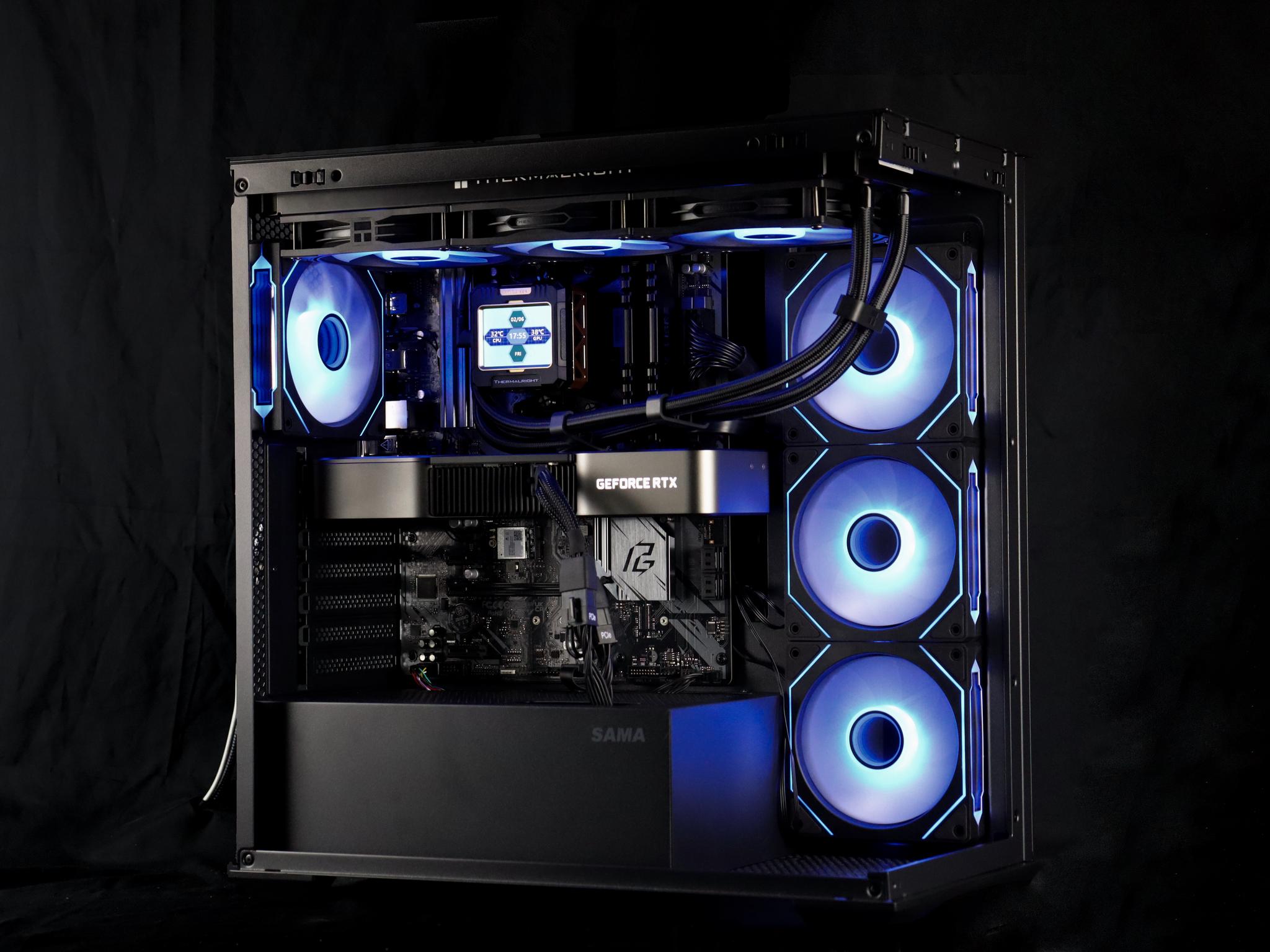 ⚜️♟️Obsidian Void V2 - 1440P Gaming PC | RTX 3080, Ryzen 9 3900X, 32GB RAM, 1TB NVMe SSD | ♟️⚜️