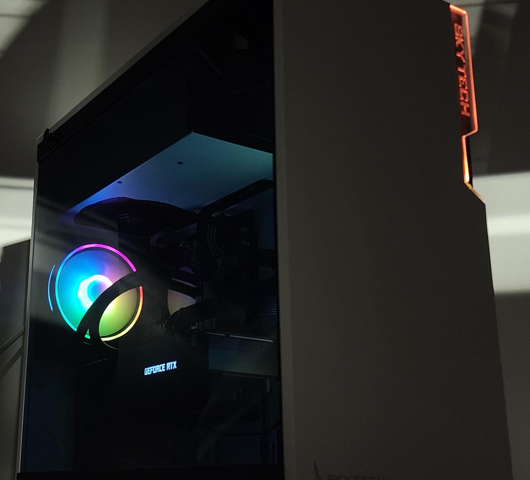 Gaming PC i7-10700F 16GB RAM 512GB SSD RTX 2070 SUPER 8GB Windows 11 Computer