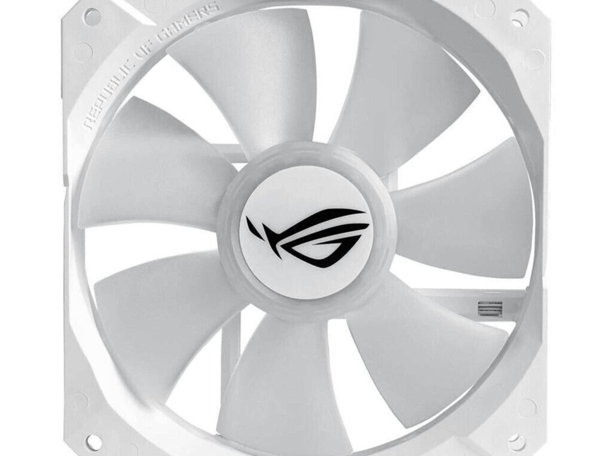 ASUS ROG RYUO Model 12 ARGB 120mm PC Case Fan White 1 FAN