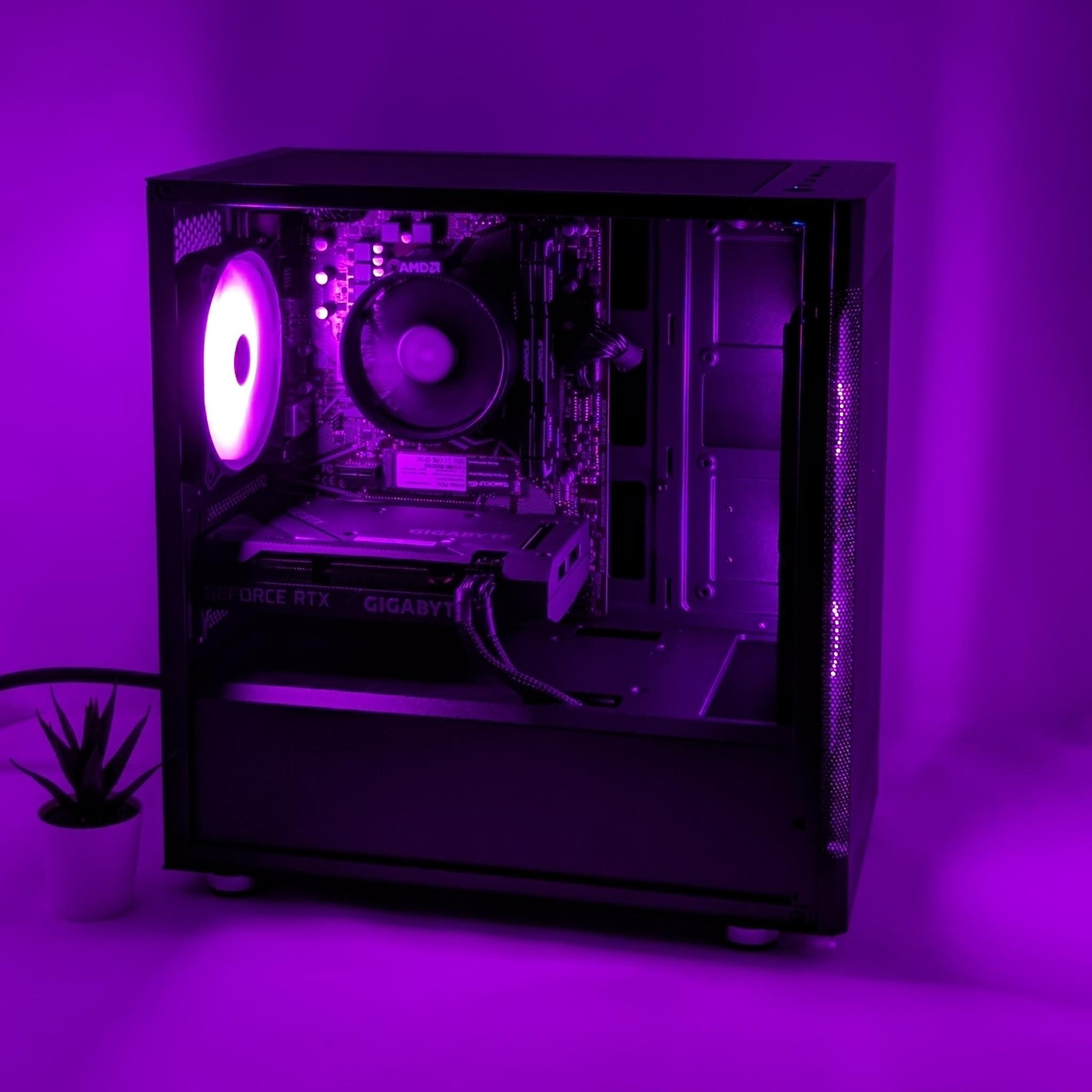 Sleek RTX Whisperer | RTX 3060 | Ryzen 5 5500 | 16gb RAM | TEAMGROUP MP34 1 TB M.2 NVMe SSD